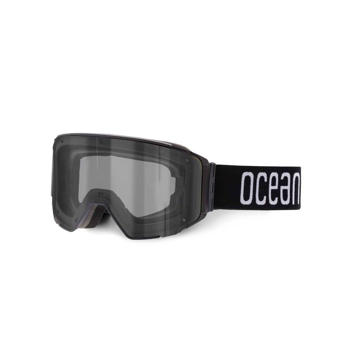 Ocean Denali maschera sci nera lente smoke casco