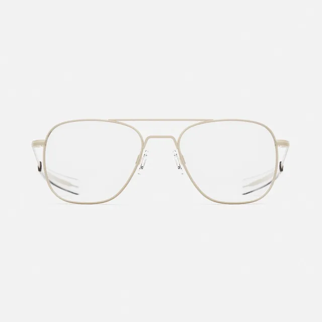 Randolph Class A Aviator occhiali da vista sabbia trasparenti