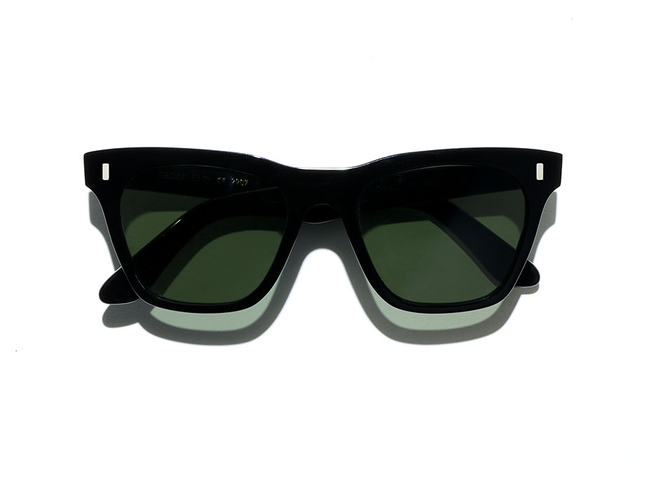 L.G.R Cecile Occhiali da Sole Nero Verde