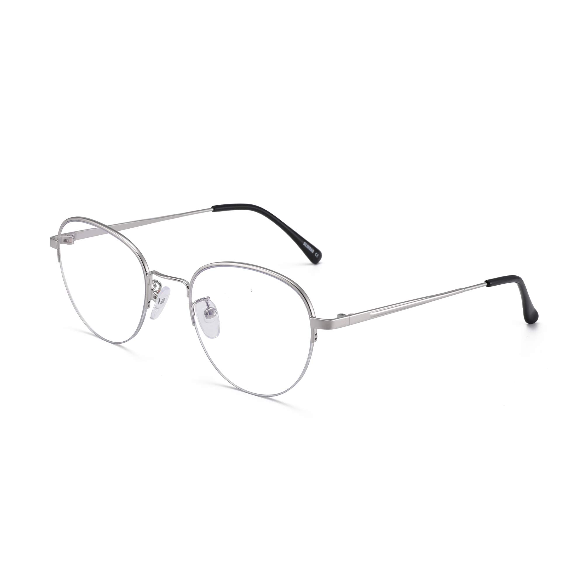 Glindar Rotondi occhiali luce blu computer unisex filtro blu