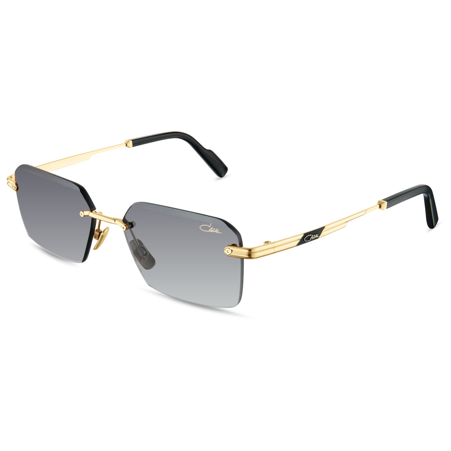 Cazal 6000s/7000s MOD 7116/3 occhiali da sole uomo argento-oliva