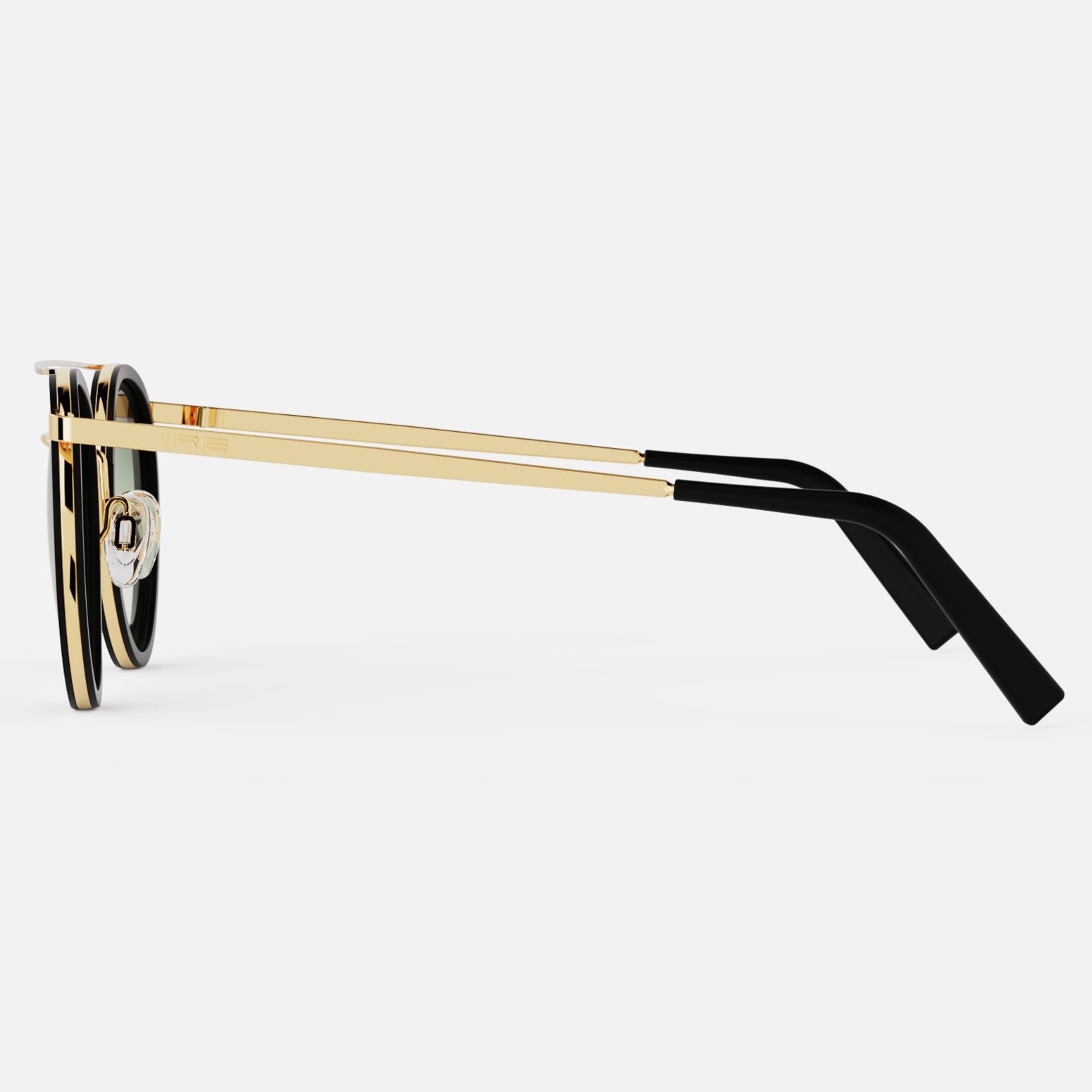 Randolph P3 Fusion occhiali da sole 51mm oro verde