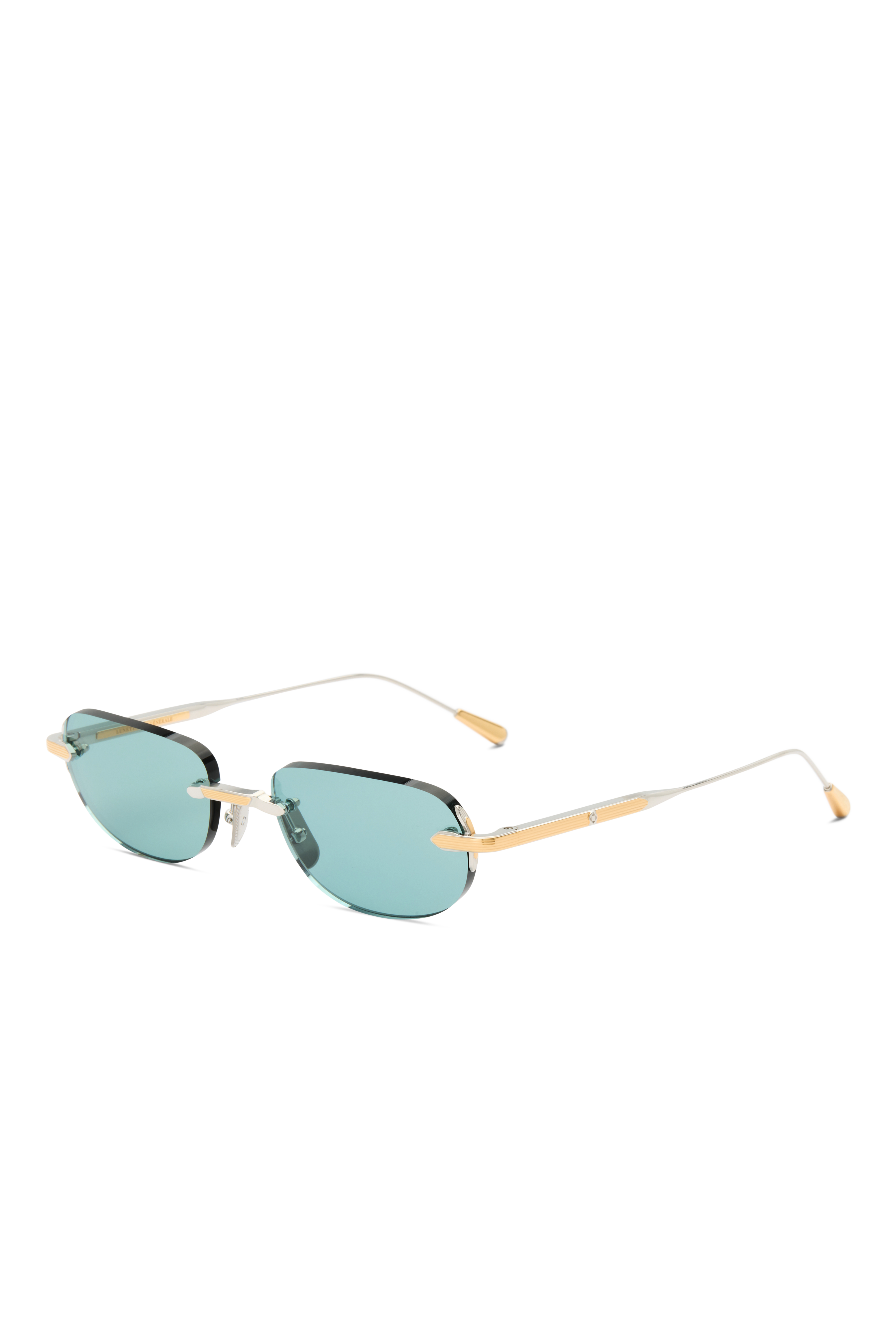 Lunetterie Générale St-Tropez occhiali da sole nero blu titanio
