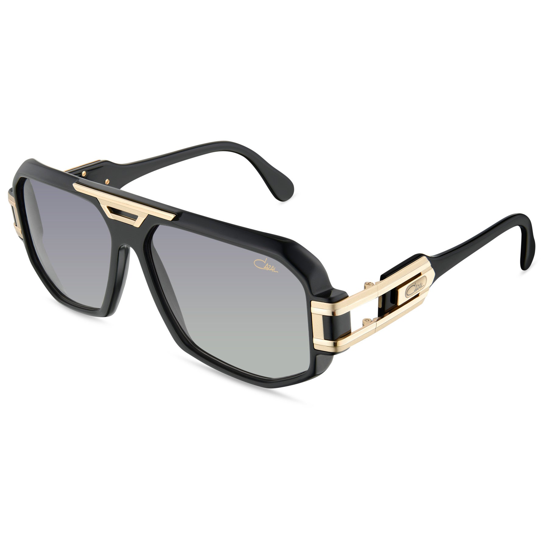 Cazal Legends MOD 675 occhiali da sole nero-oro uomo