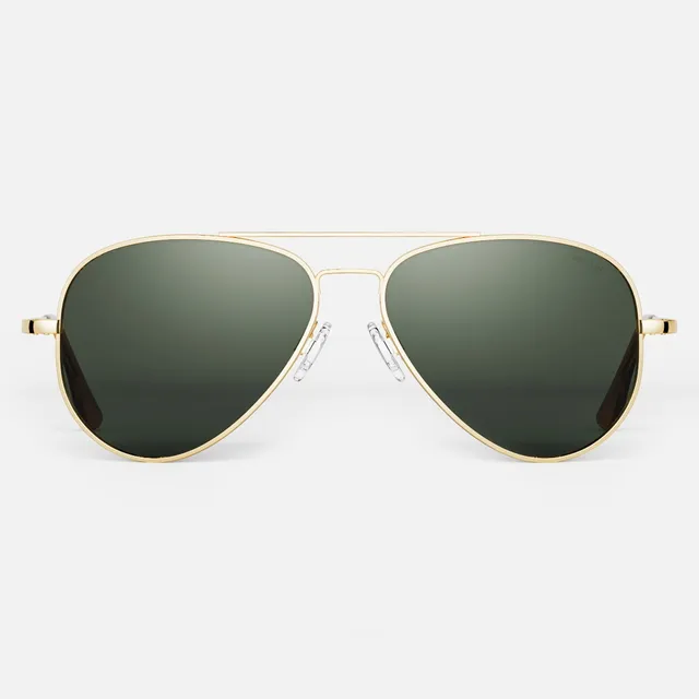 Randolph Concorde 23k Gold AGX Skull occhiali da sole vetro