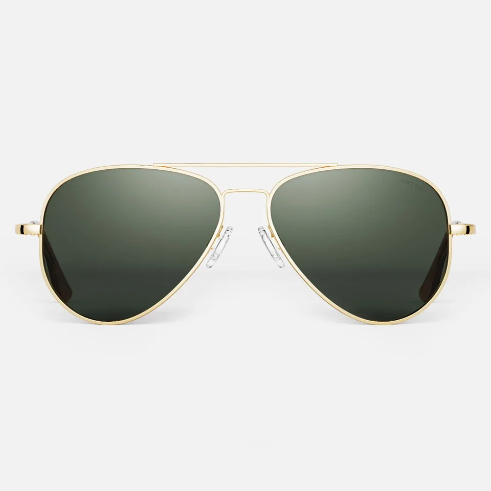 Randolph Concorde 23k Gold AGX Skull occhiali da sole vetro
