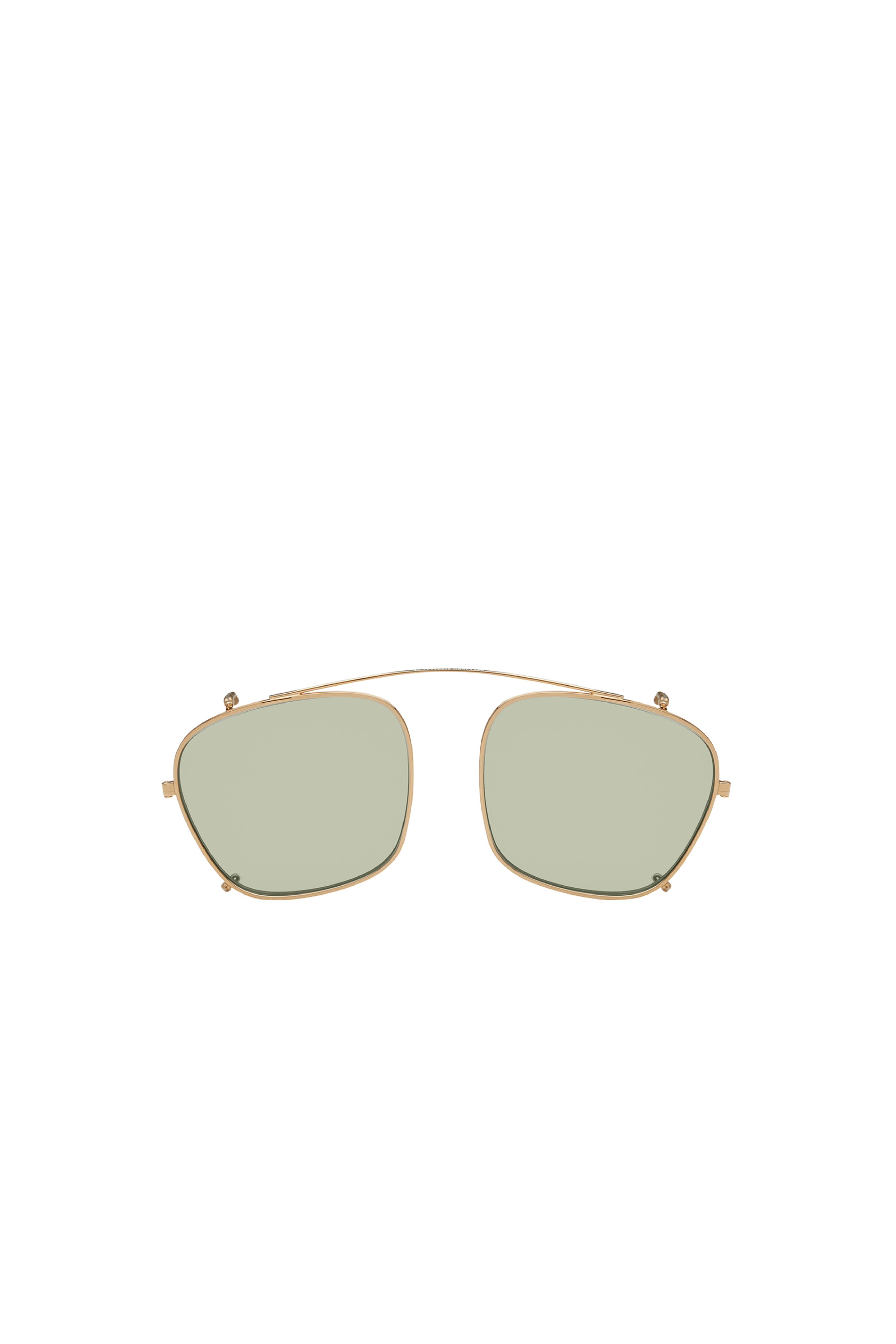 Lunetterie Générale Cognac Clip-On clip nero giallo
