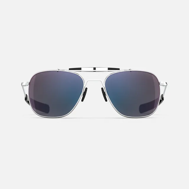 Randolph Aviator II Shelby occhiali da sole 55mm cromo