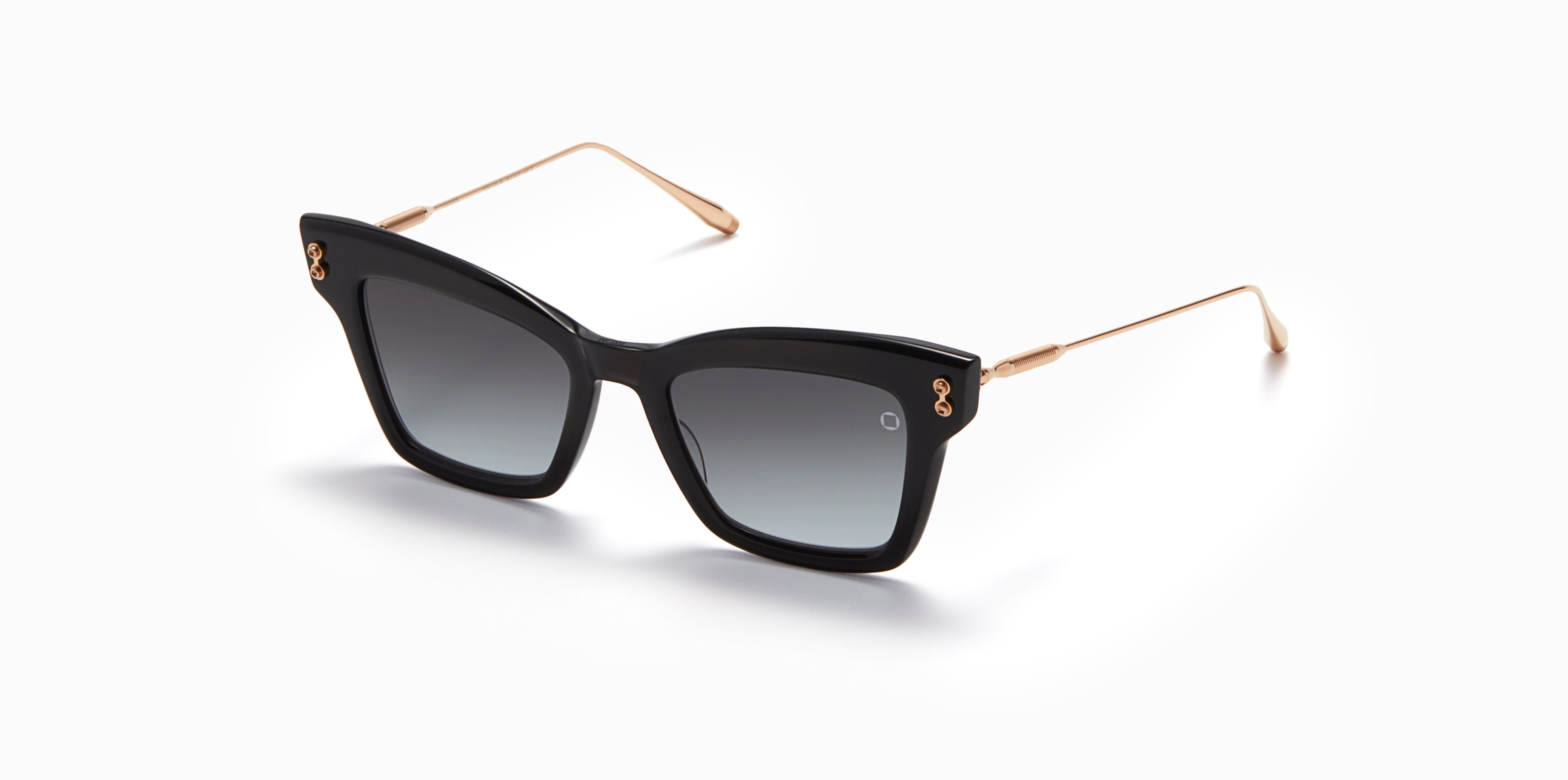 Akoni Etere Innes occhiali da sole cat-eye nero acetato