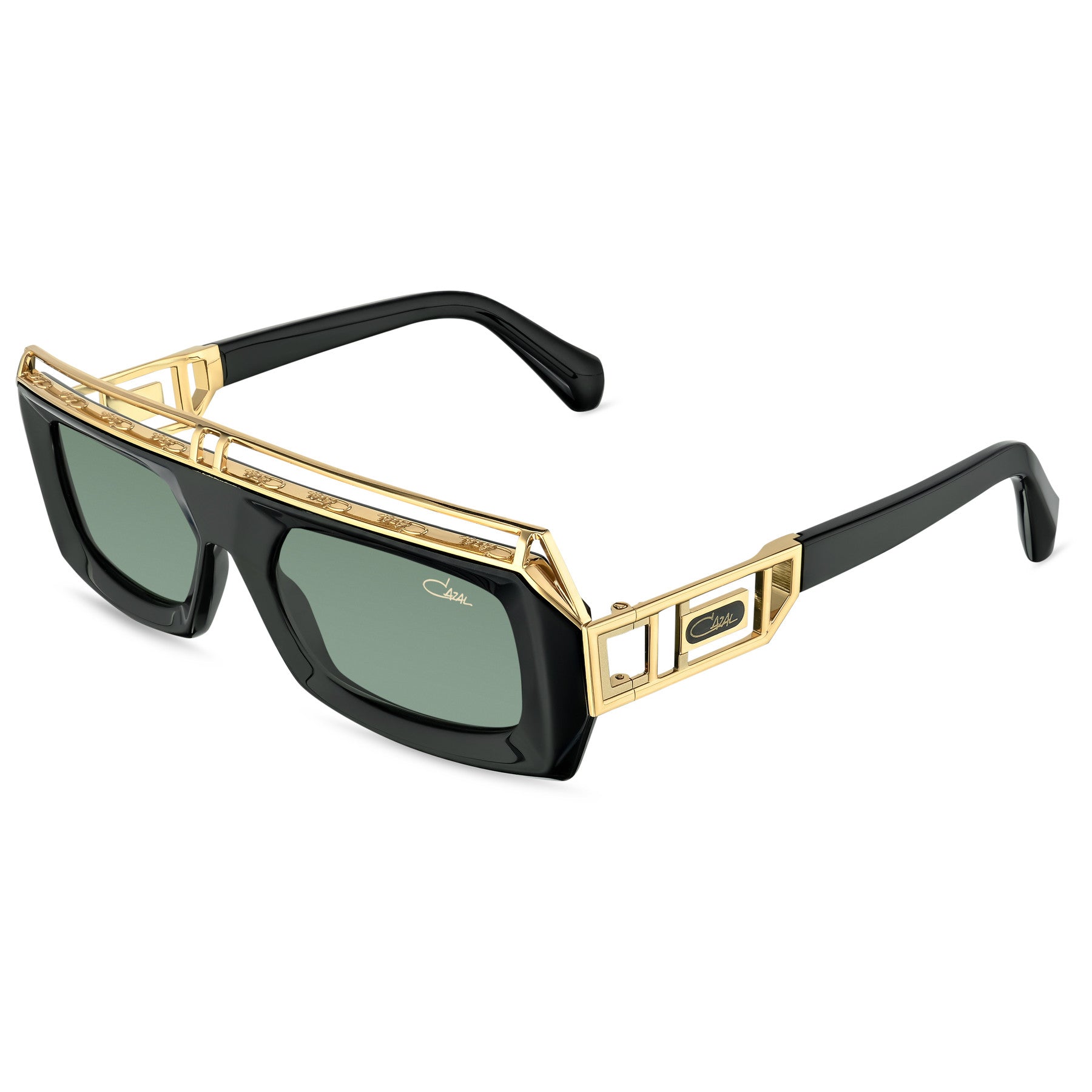 Cazal MOD 8517 occhiali da sole nero oro donna