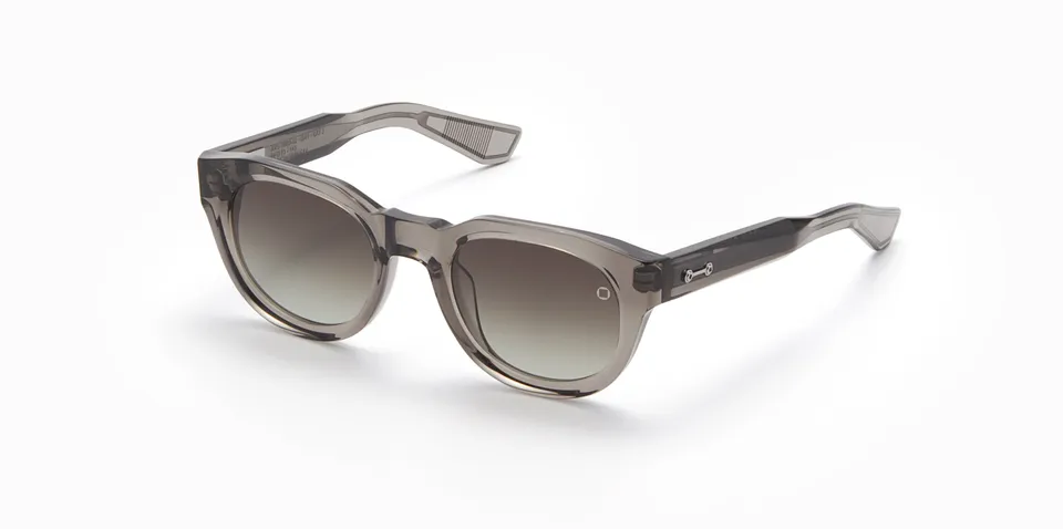 Akoni Horizon Alpha occhiali da sole Dark Crystal Grey acetato