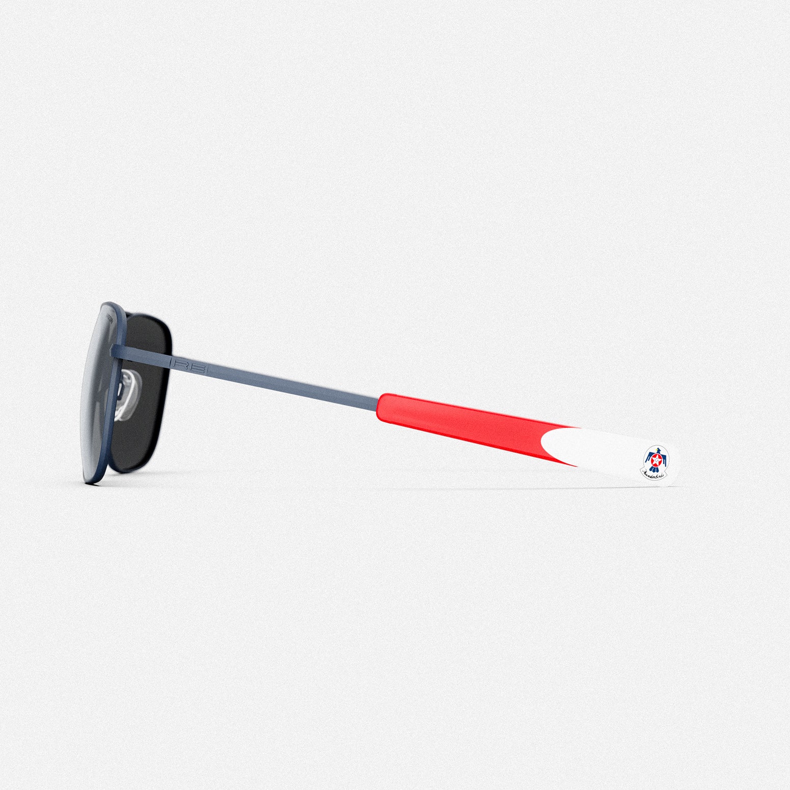 Randolph Aviator Thunderbirds occhiali da sole 55mm blu