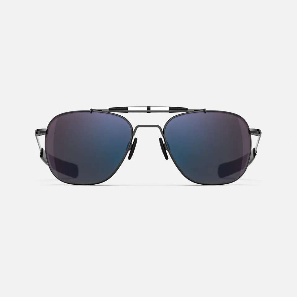 Randolph Shelby Aviator II occhiali da sole neri Apex Gray