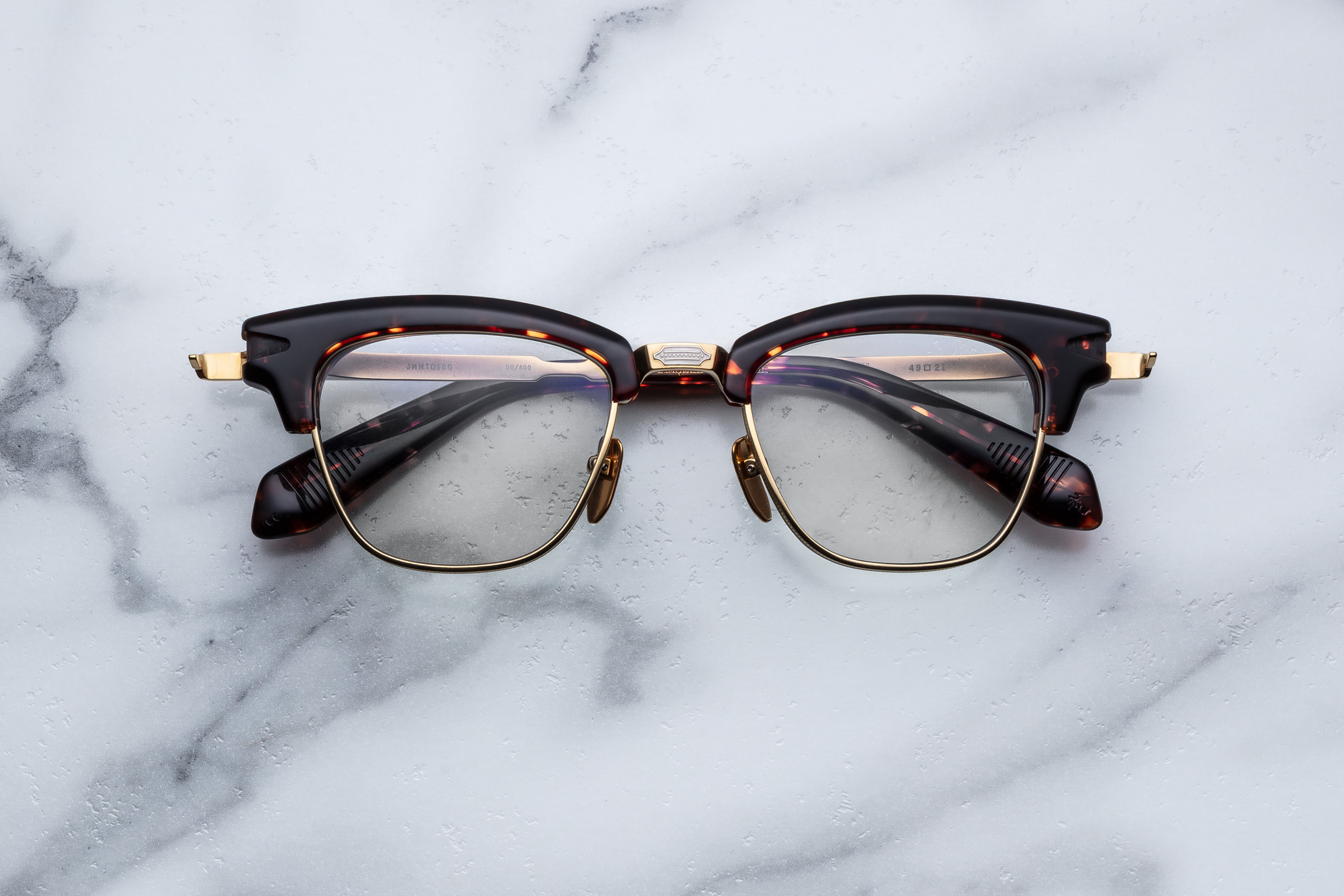 Jacques Marie Mage Sartre RX occhiali da vista 15A Noir bronzo