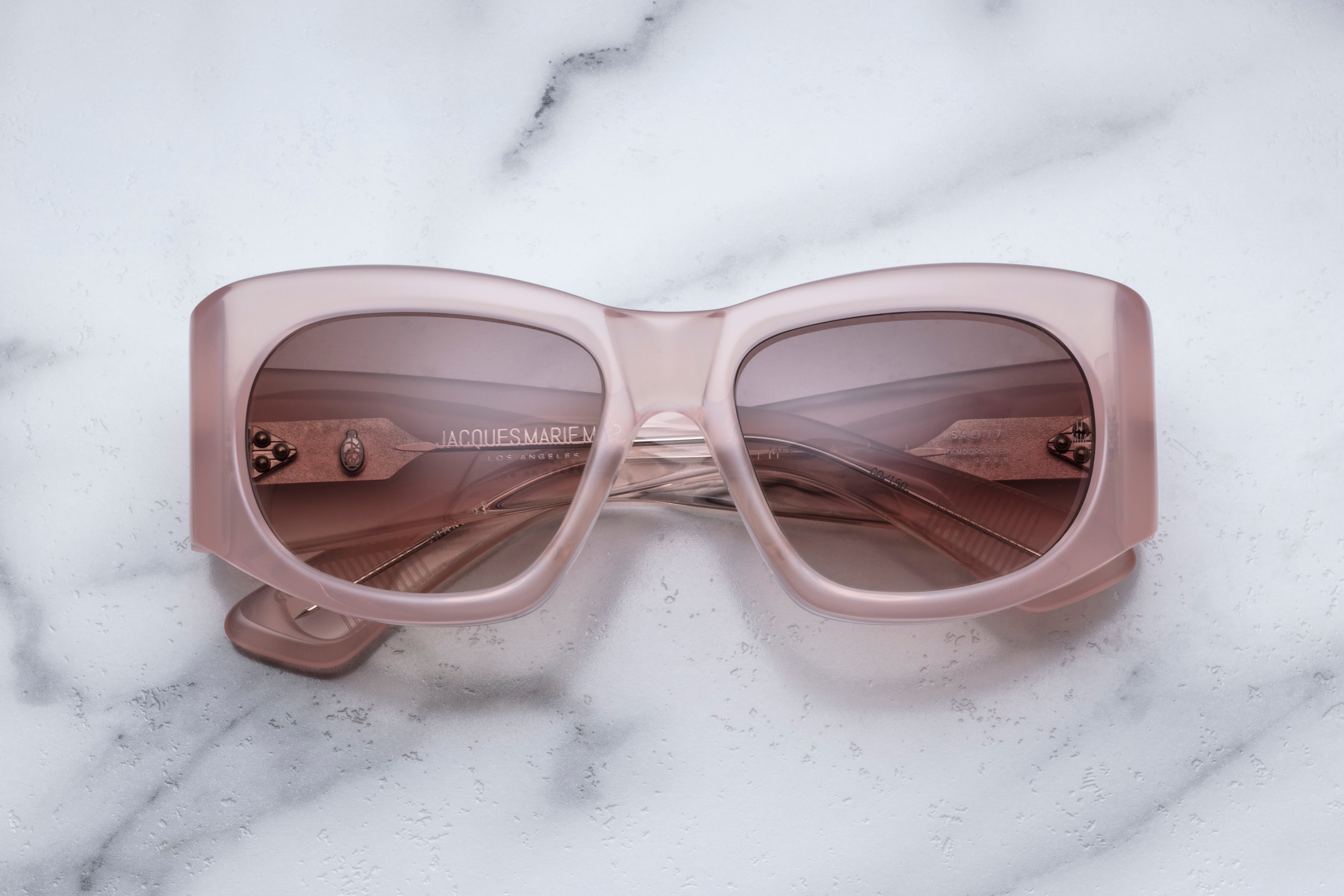 Jacques Marie Mage Nadja occhiali da sole 7B-Havana rame cat-eye