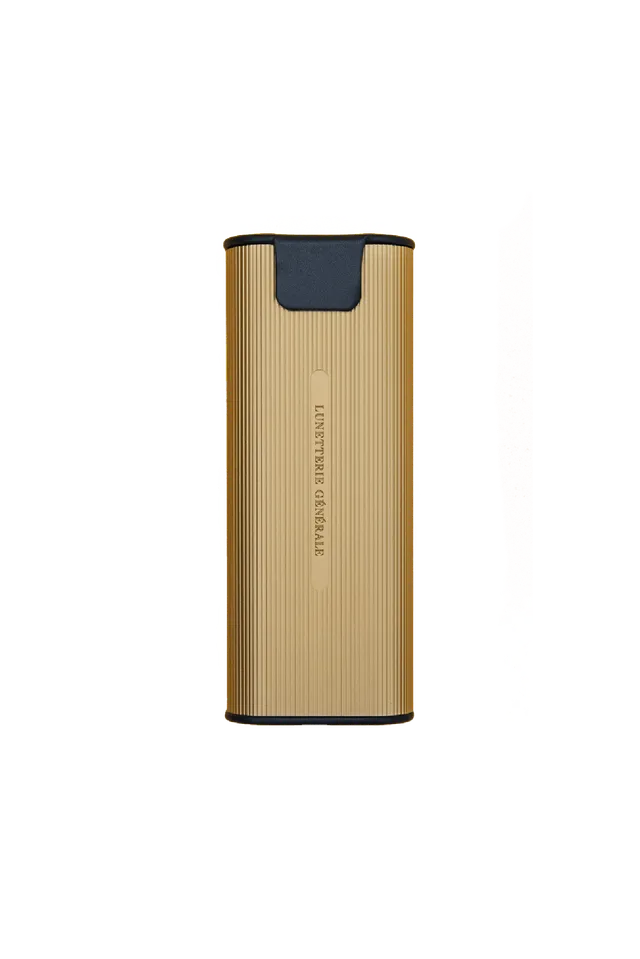 Lunetterie Générale Aluminium Case custodia occhiali champagne