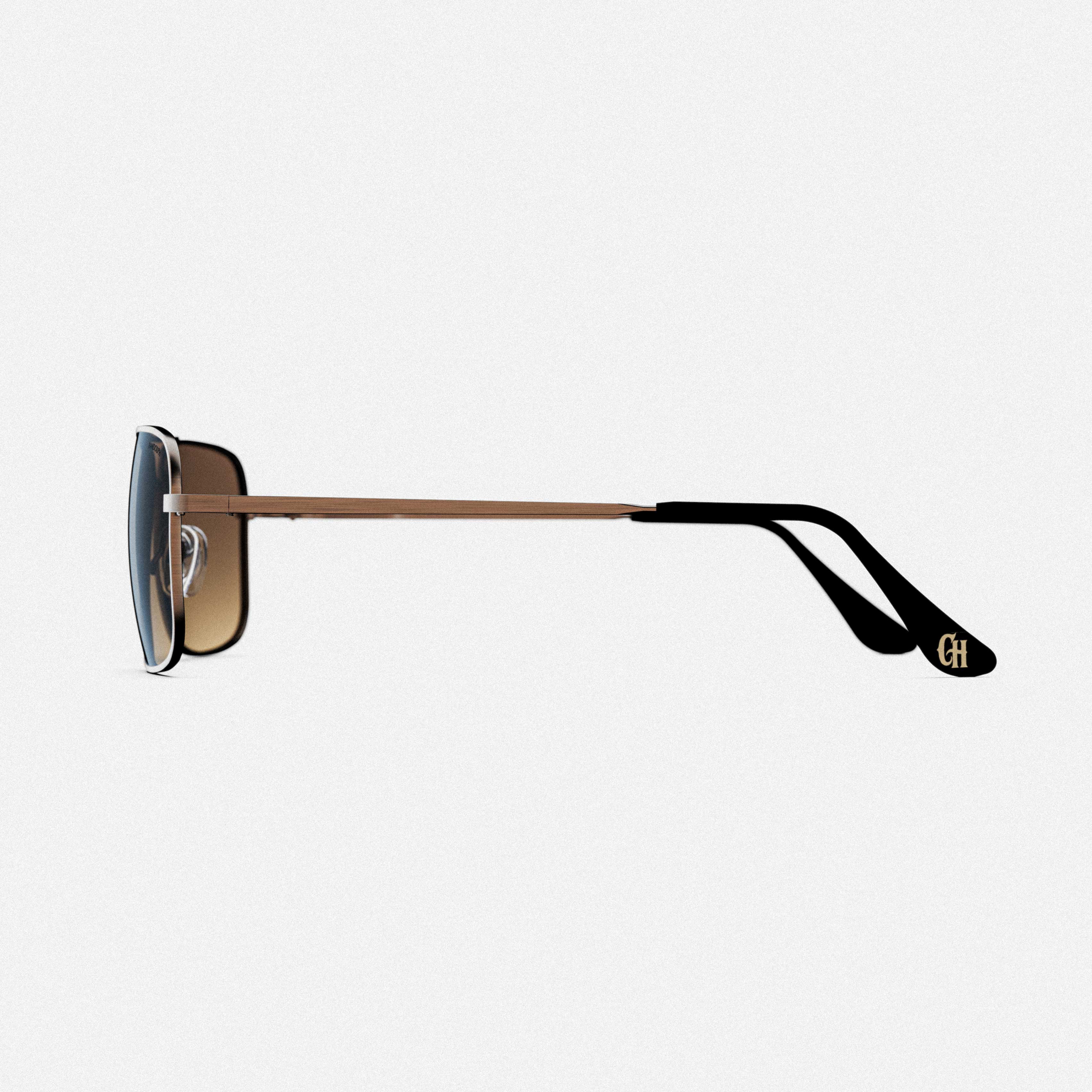 Randolph Frontier Cole Hauser occhiali da sole 59mm bronzo
