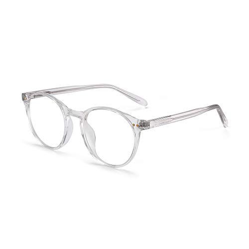 Glindar Retro Rotondi occhiali luce blu donna TR90