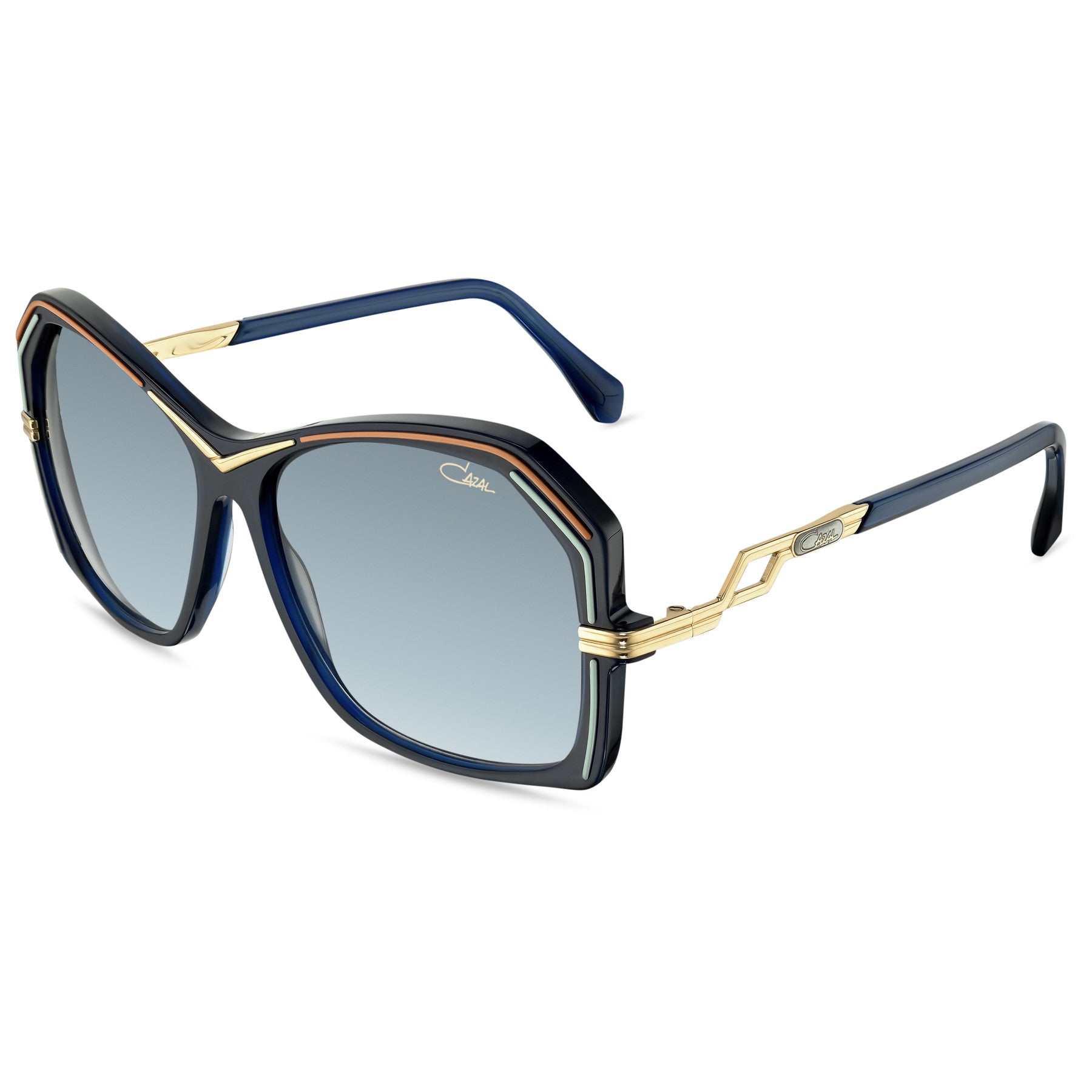 Cazal 8500 MOD 8510 occhiali da sole nero-viola donna