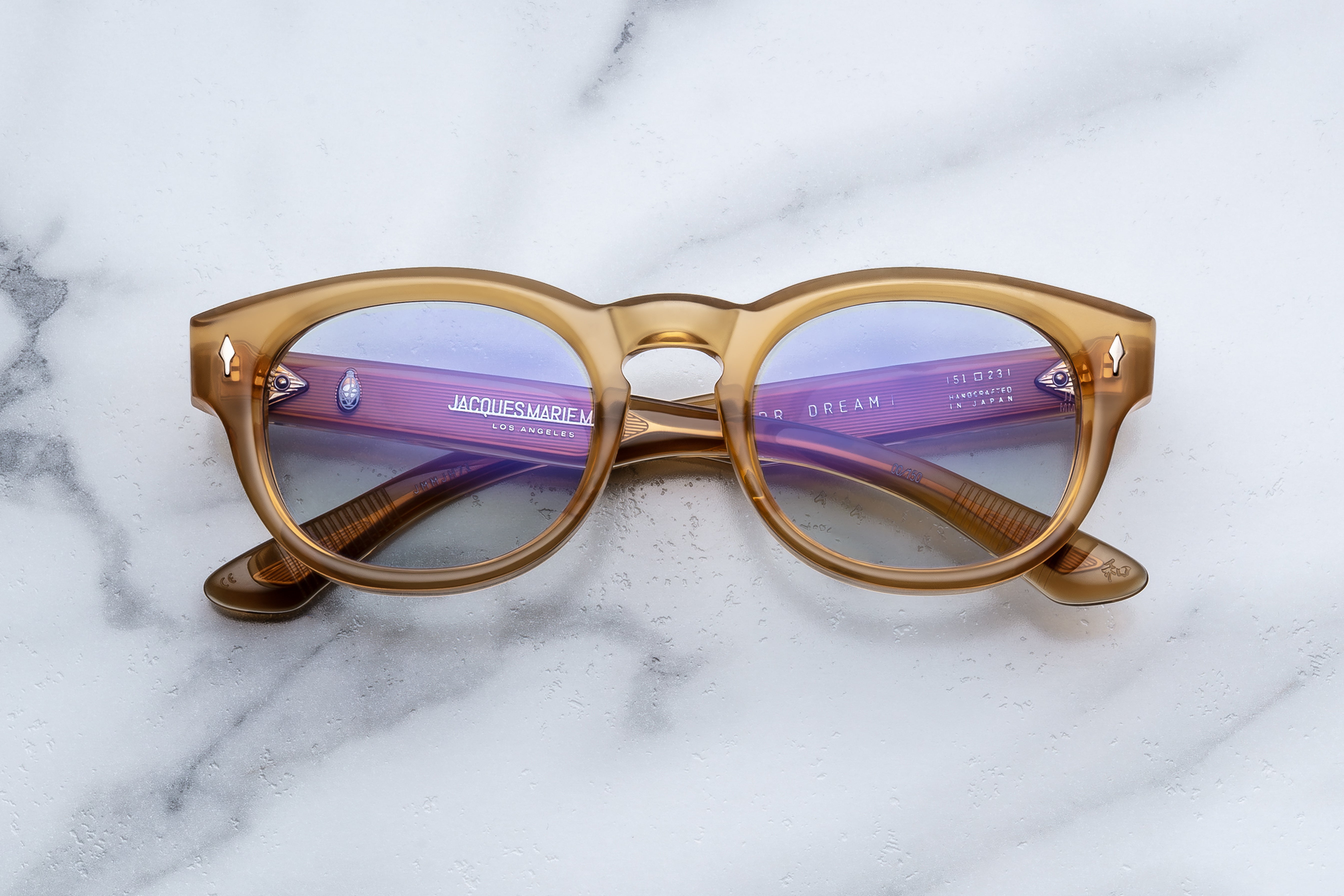 Jacques Marie Mage John Yoko Dr Dream occhiali da sole 01 Noir UV