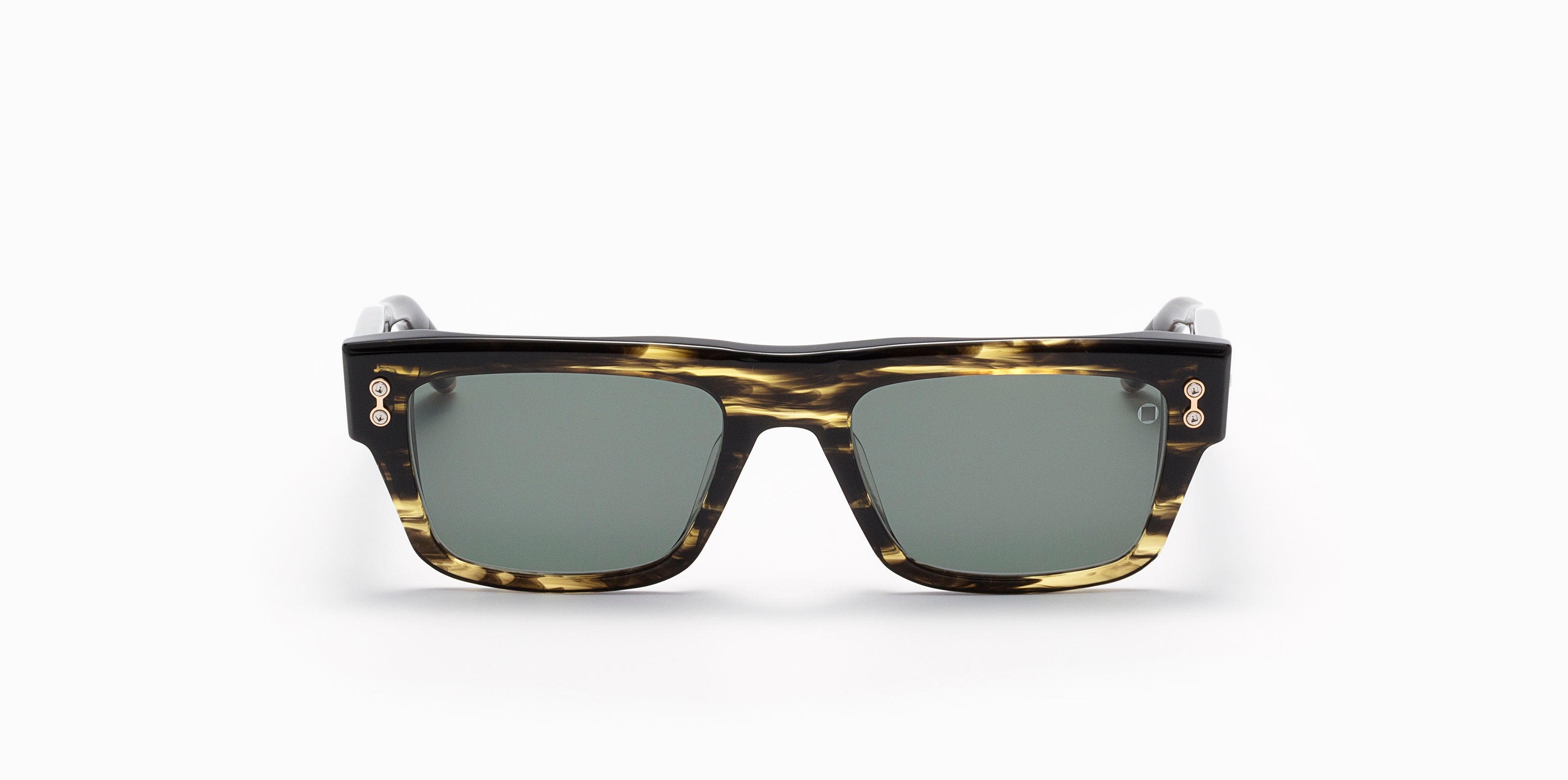 Akoni Horizon Leo occhiali da sole Dark Tortoise acetato