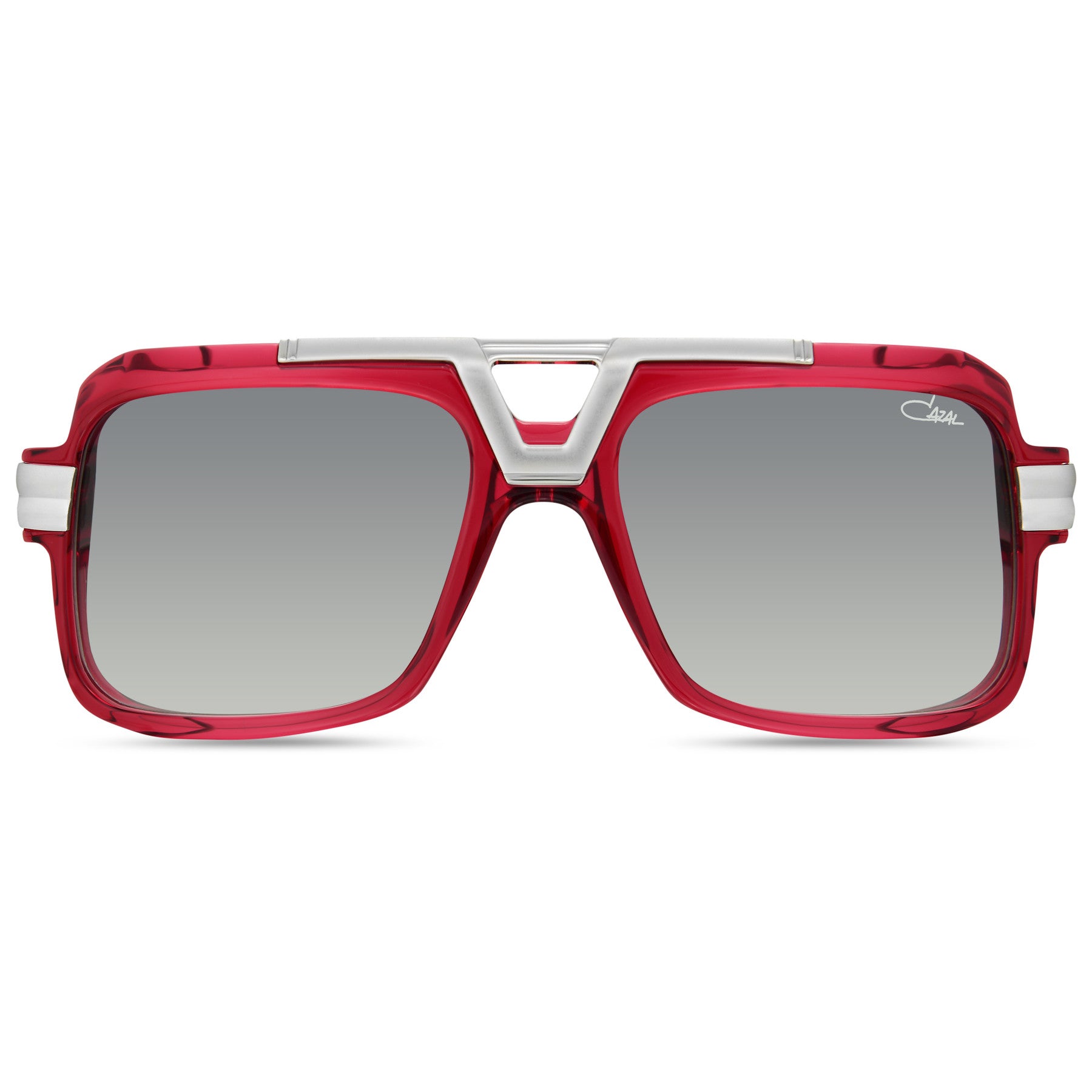 Cazal Legends MOD 664 occhiali da sole uomo 004 red-silver