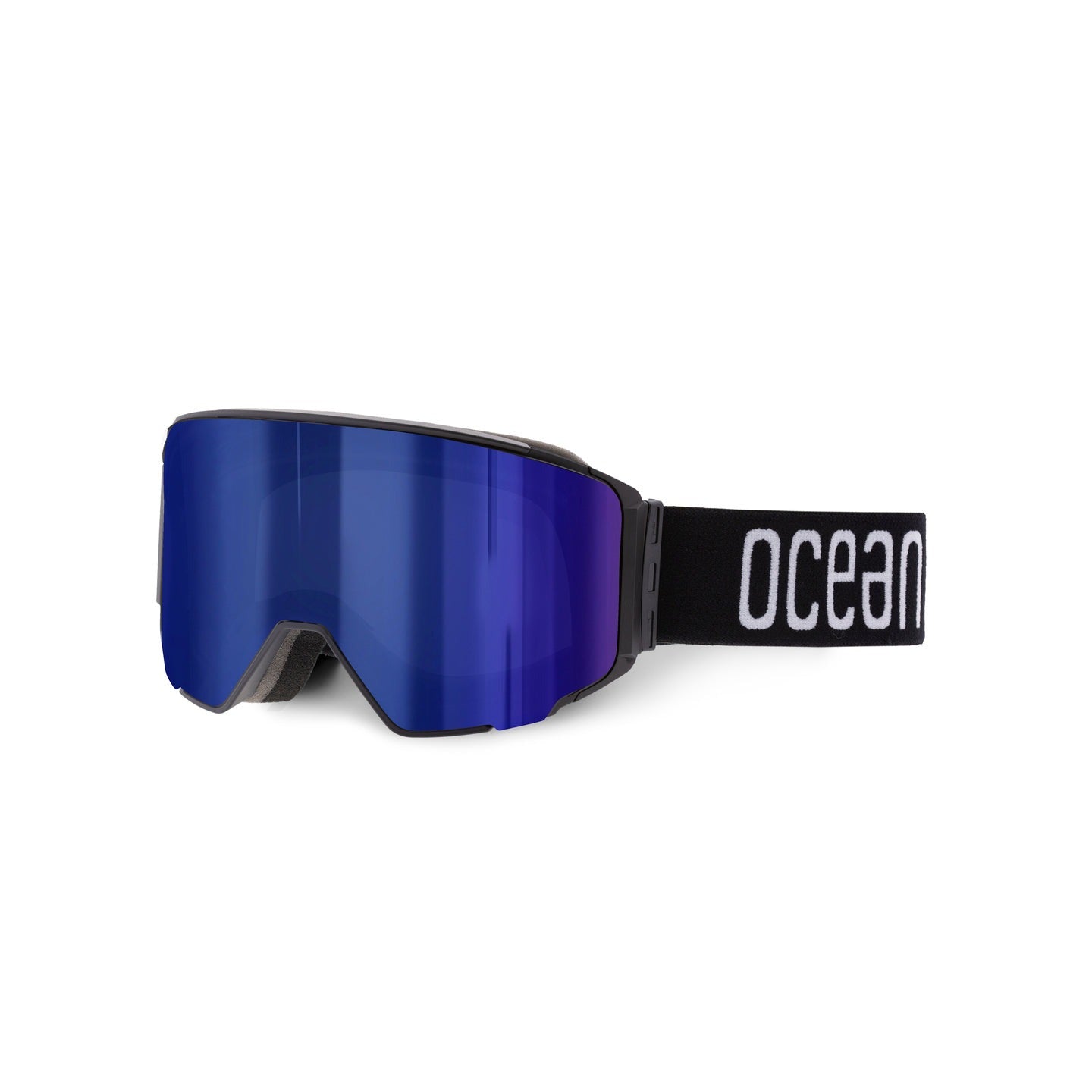 Ocean Denali maschera sci nera lente smoke casco