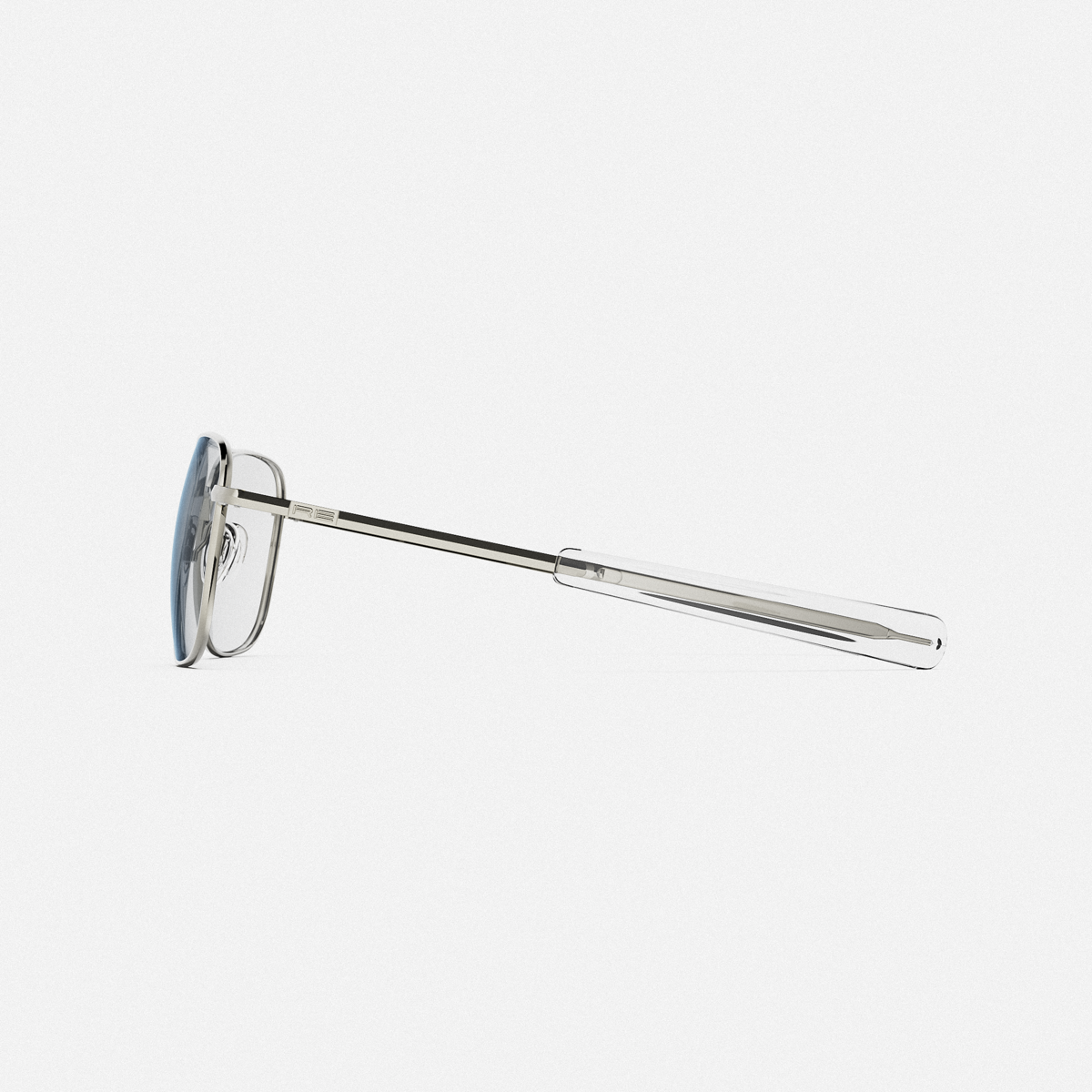 Randolph Aviator Gunmetal Clear occhiali da vista graduati