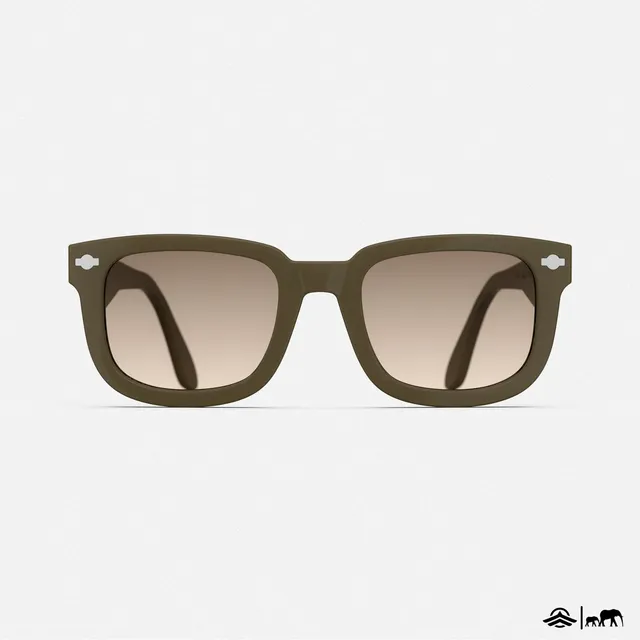 Randolph P-51 occhiali da sole Military Olive Cape Sand