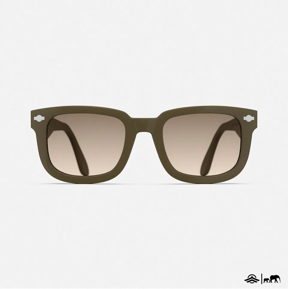 Randolph P-51 occhiali da sole Military Olive Cape Sand