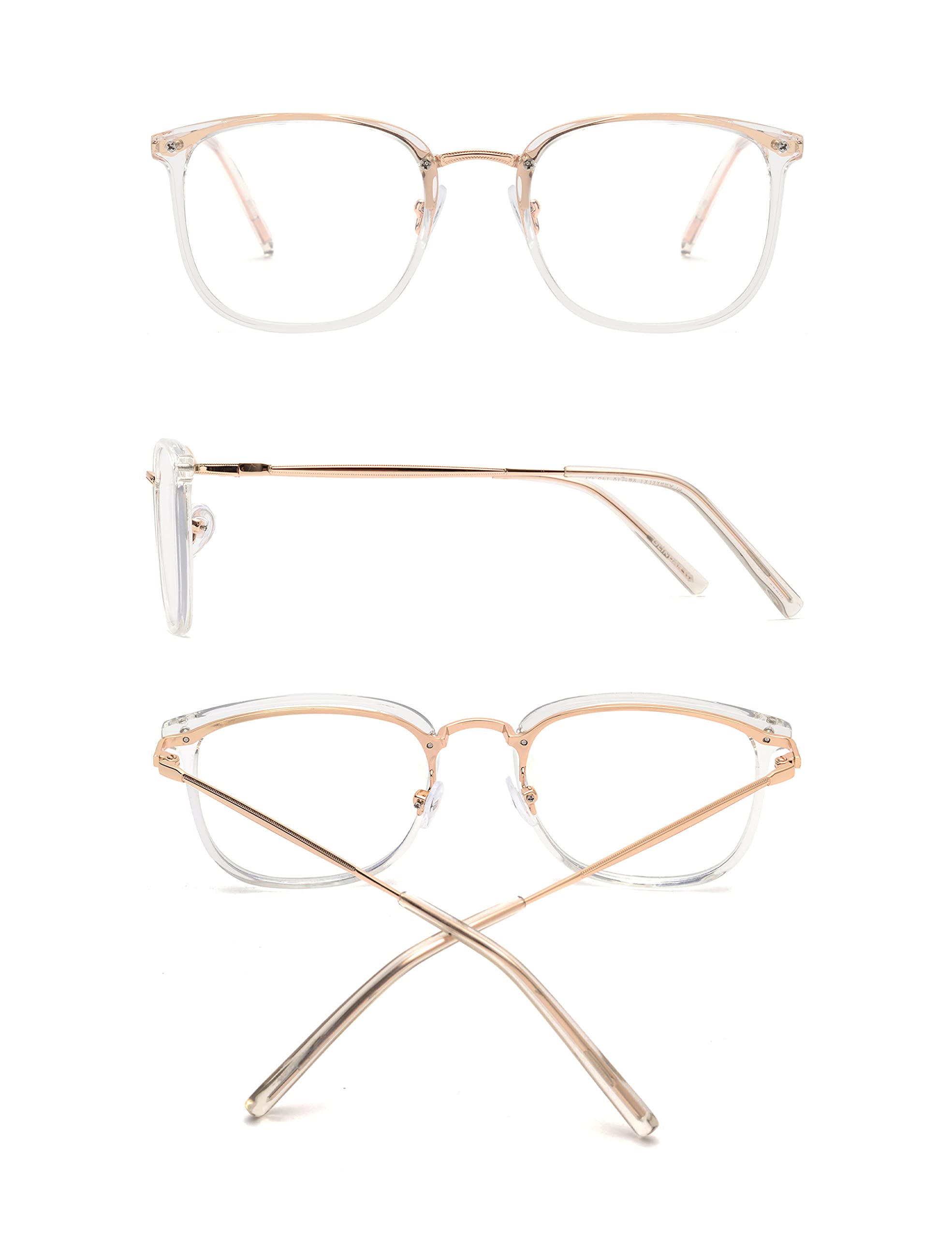 Glindar Quadrati Classici occhiali da sole unisex UV400