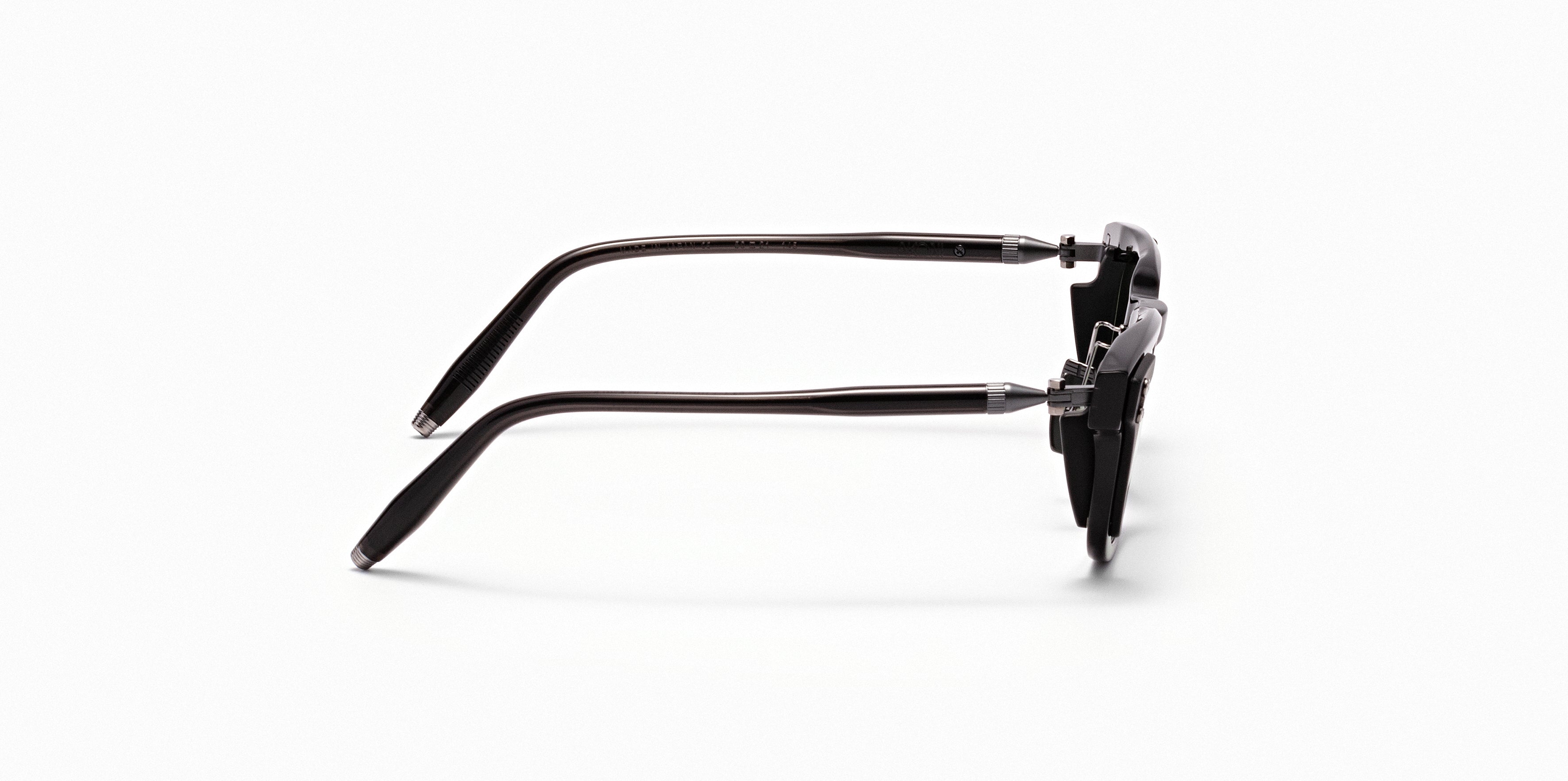 Akoni Horizon Orion occhiali da vista Crystal Black misura 50