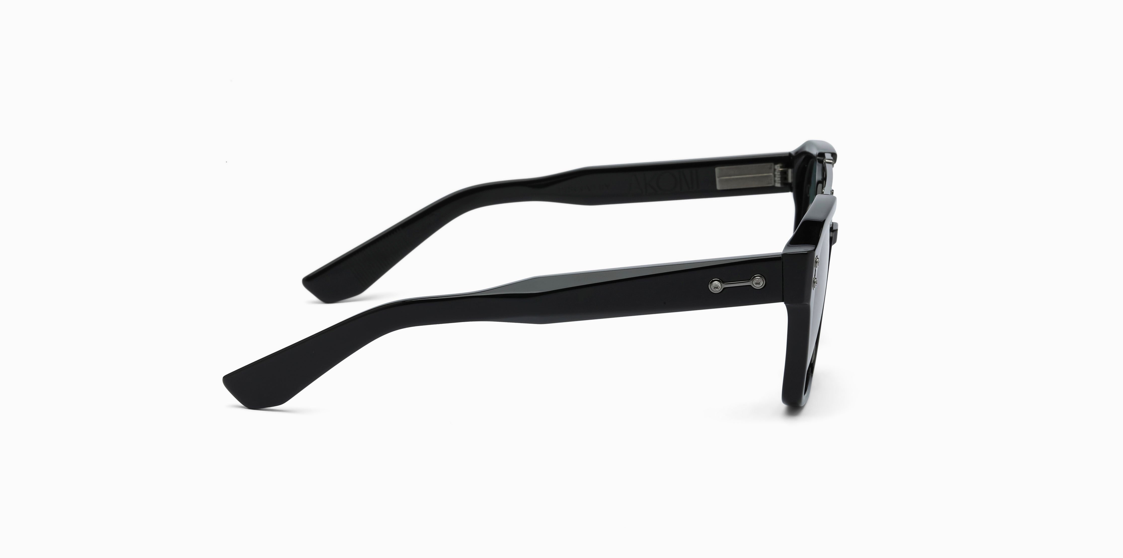 Akoni Optima Discovery occhiali da sole black rhodium