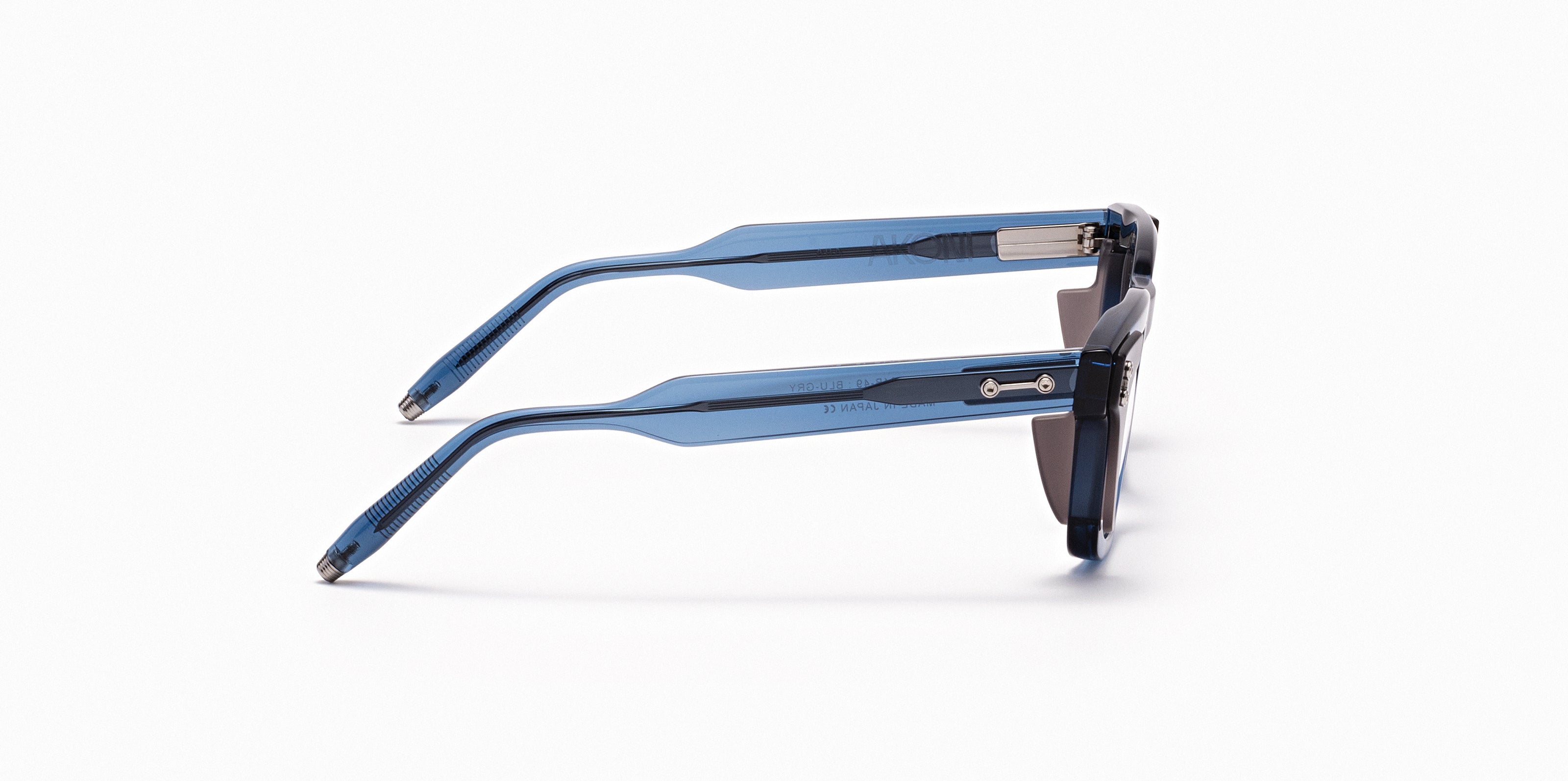 Akoni Horizon Ara Rx occhiali da vista blu cristallo 49