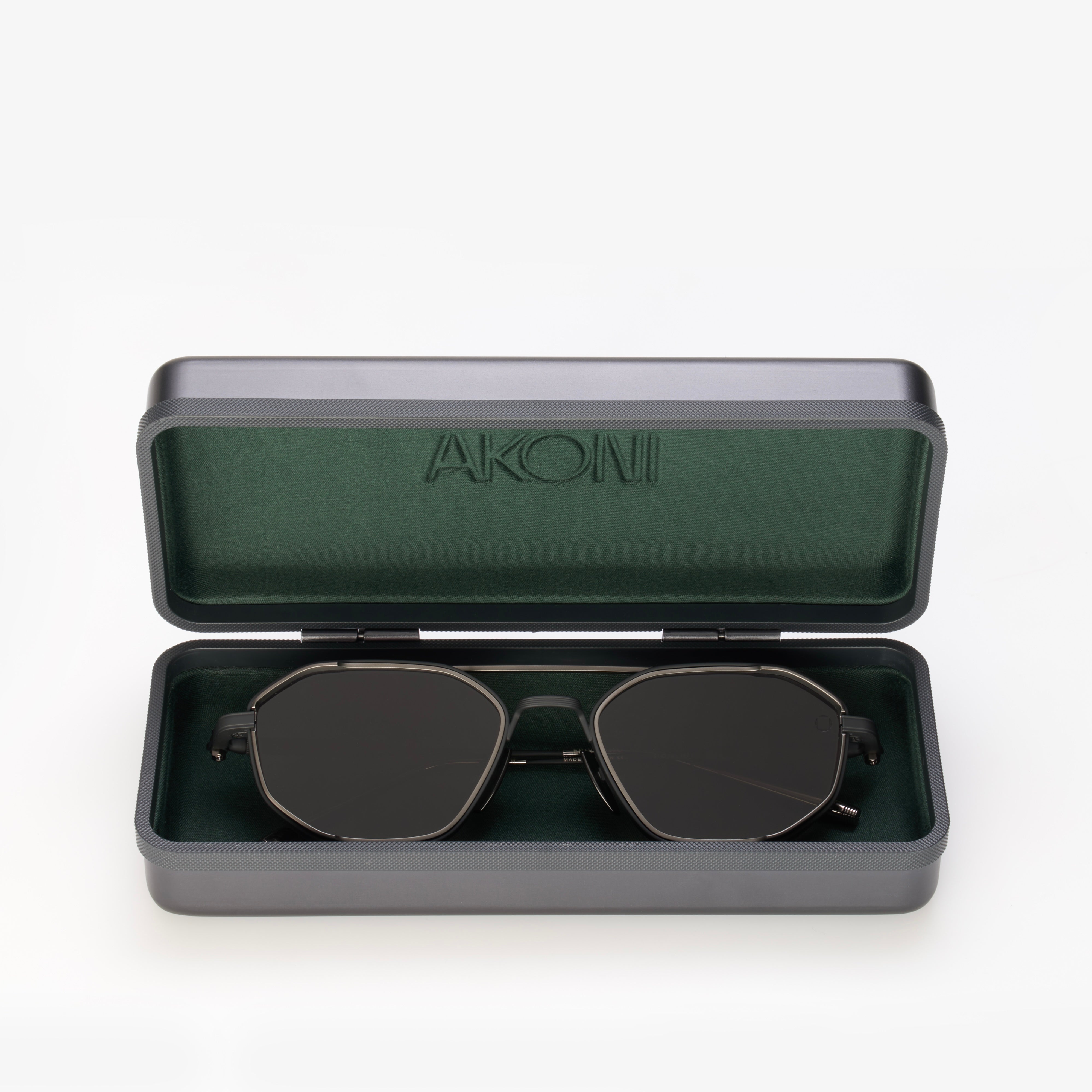 Akoni Aluminium Case custodia da viaggio alluminio