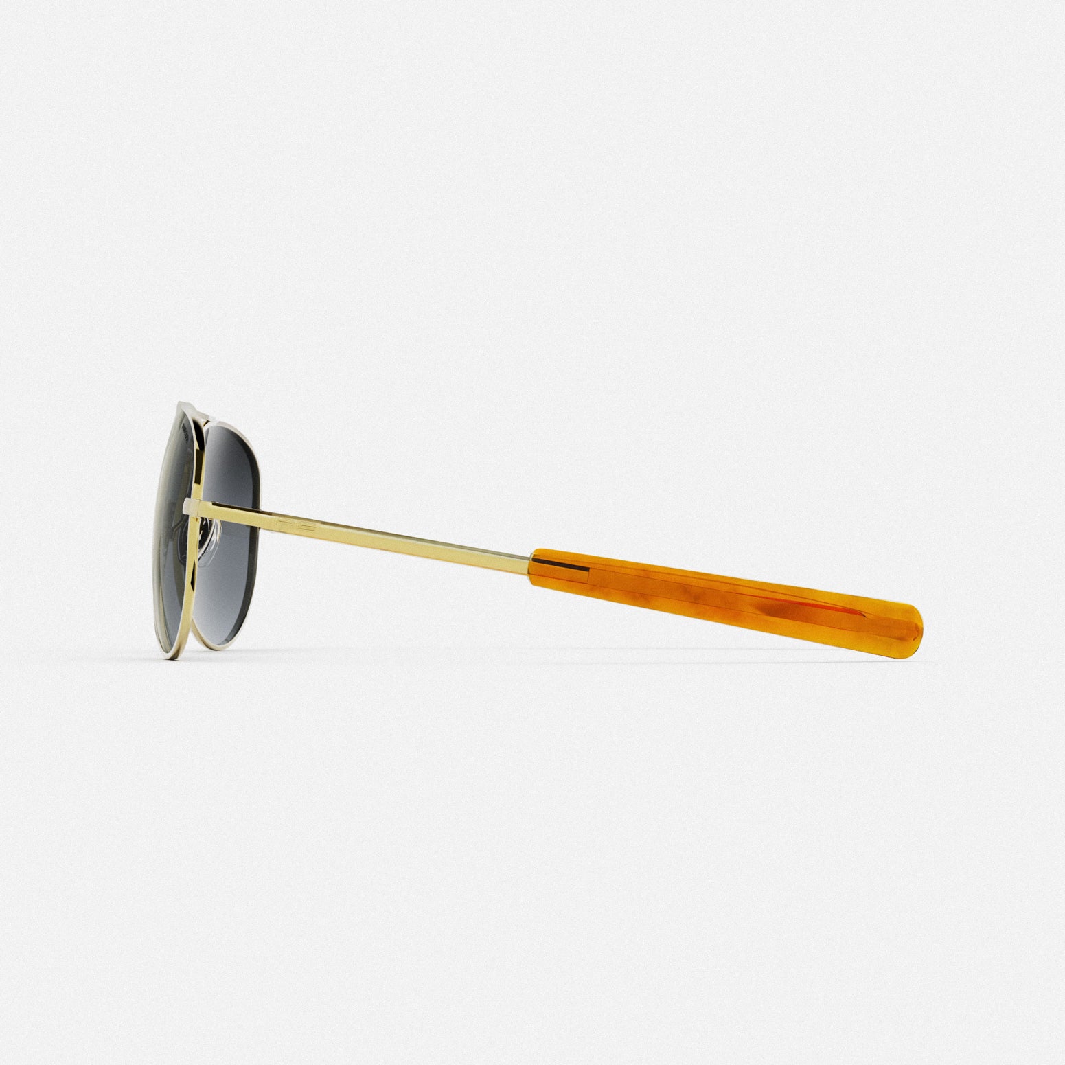Randolph Concorde 23k Gold occhiali da sole Slate 64 mm