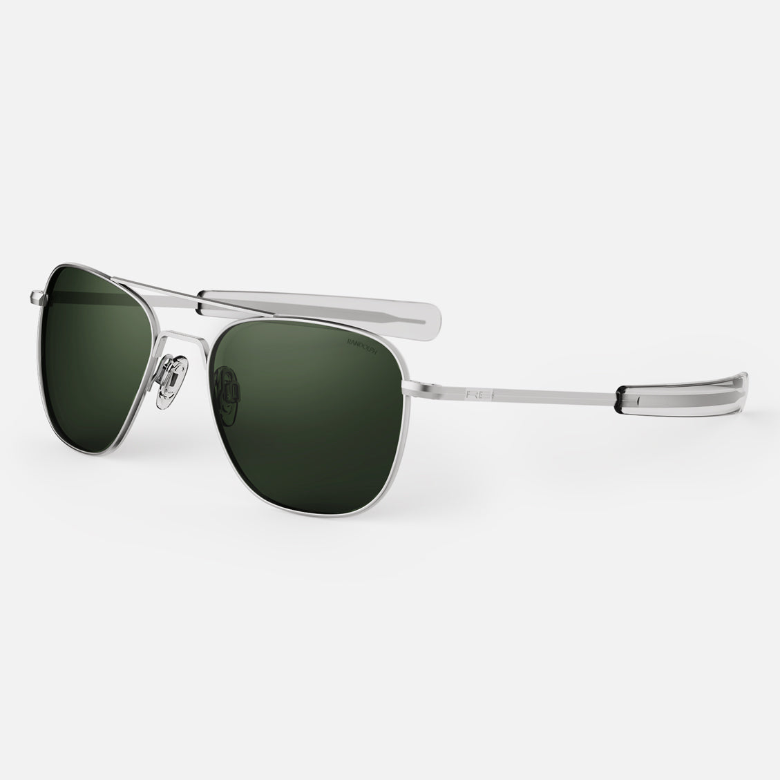 Randolph Aviator Matte Chrome AGX occhiali da sole vetro