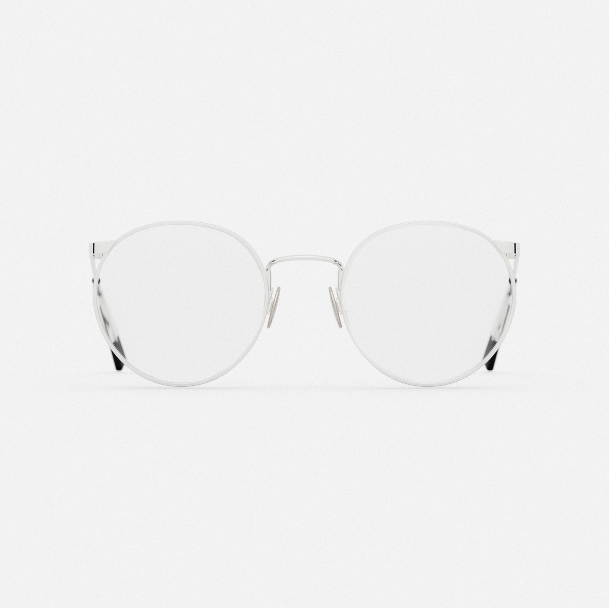 Randolph P3 occhiali vista graduati 23k white gold clear