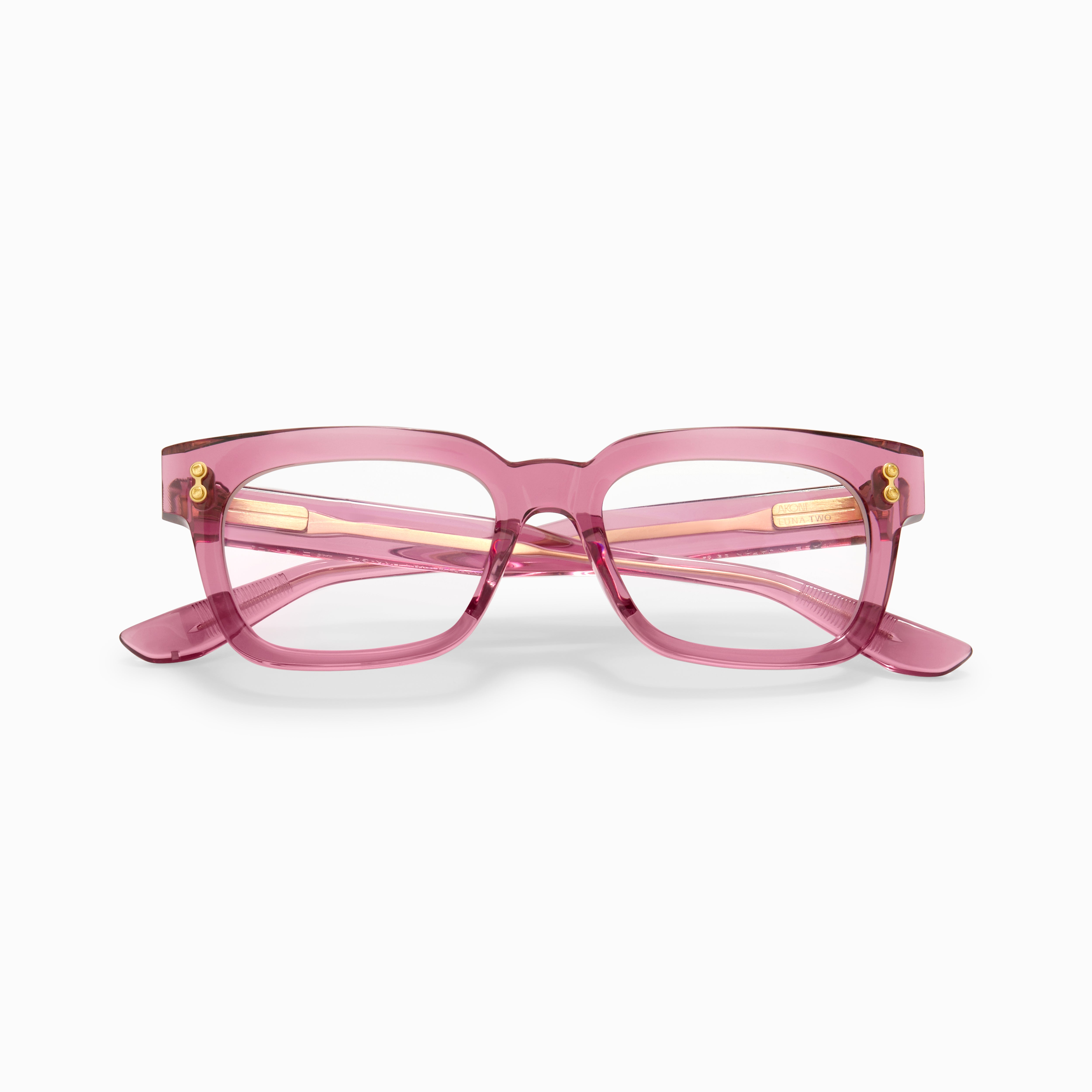 Akoni Etere Luna-Two occhiali da vista Nova Pink acetato