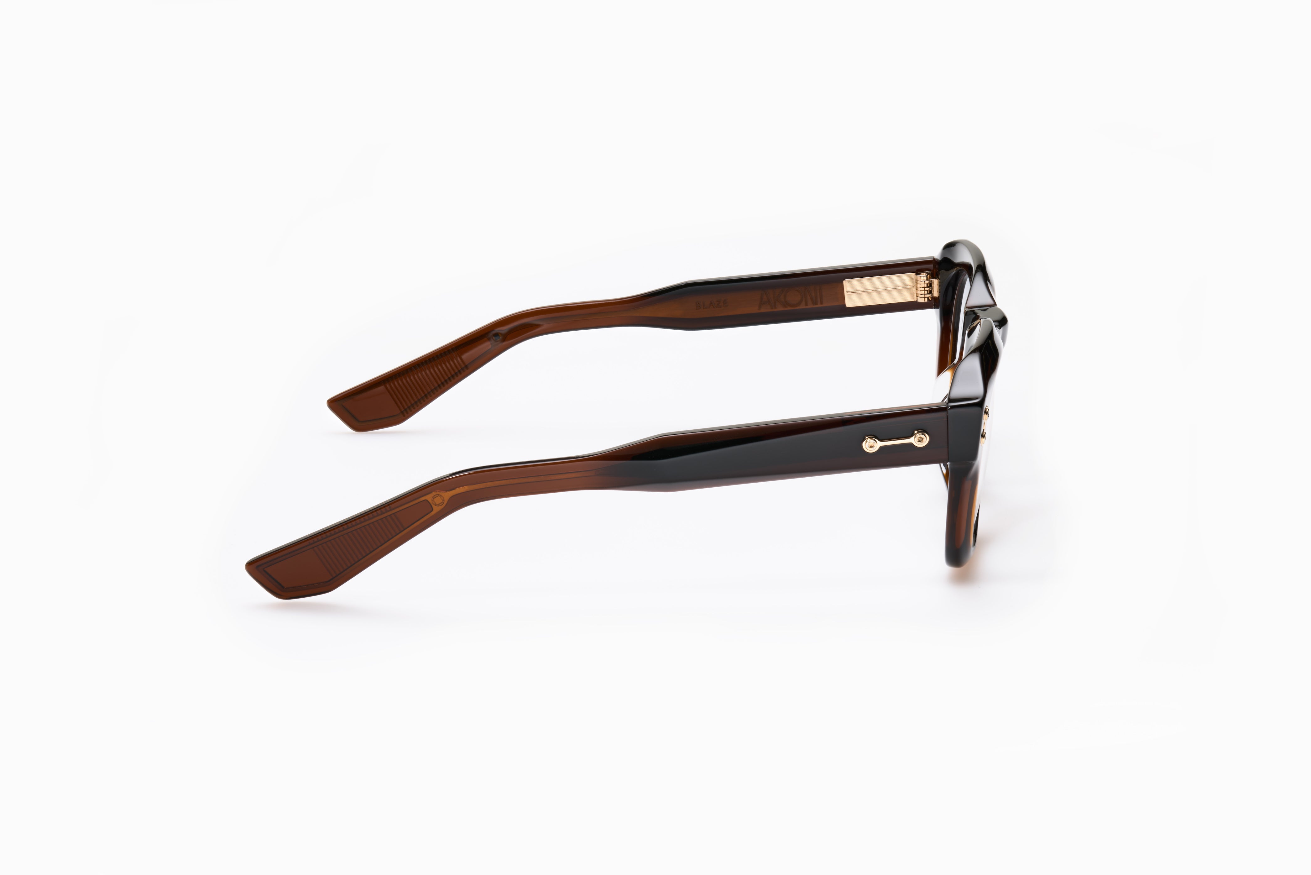 Akoni Horizon Blaze Rx occhiali da vista crystal dark brown