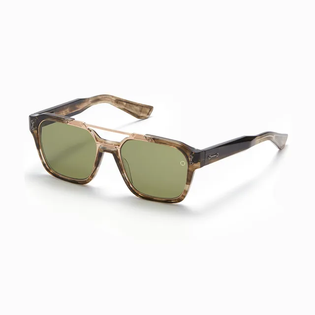 Akoni Optima Discovery occhiali da sole tartarugato acetato