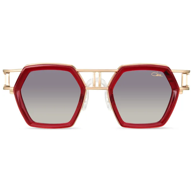 Cazal Legends MOD 677 occhiali da sole 002 rosso-oro unisex