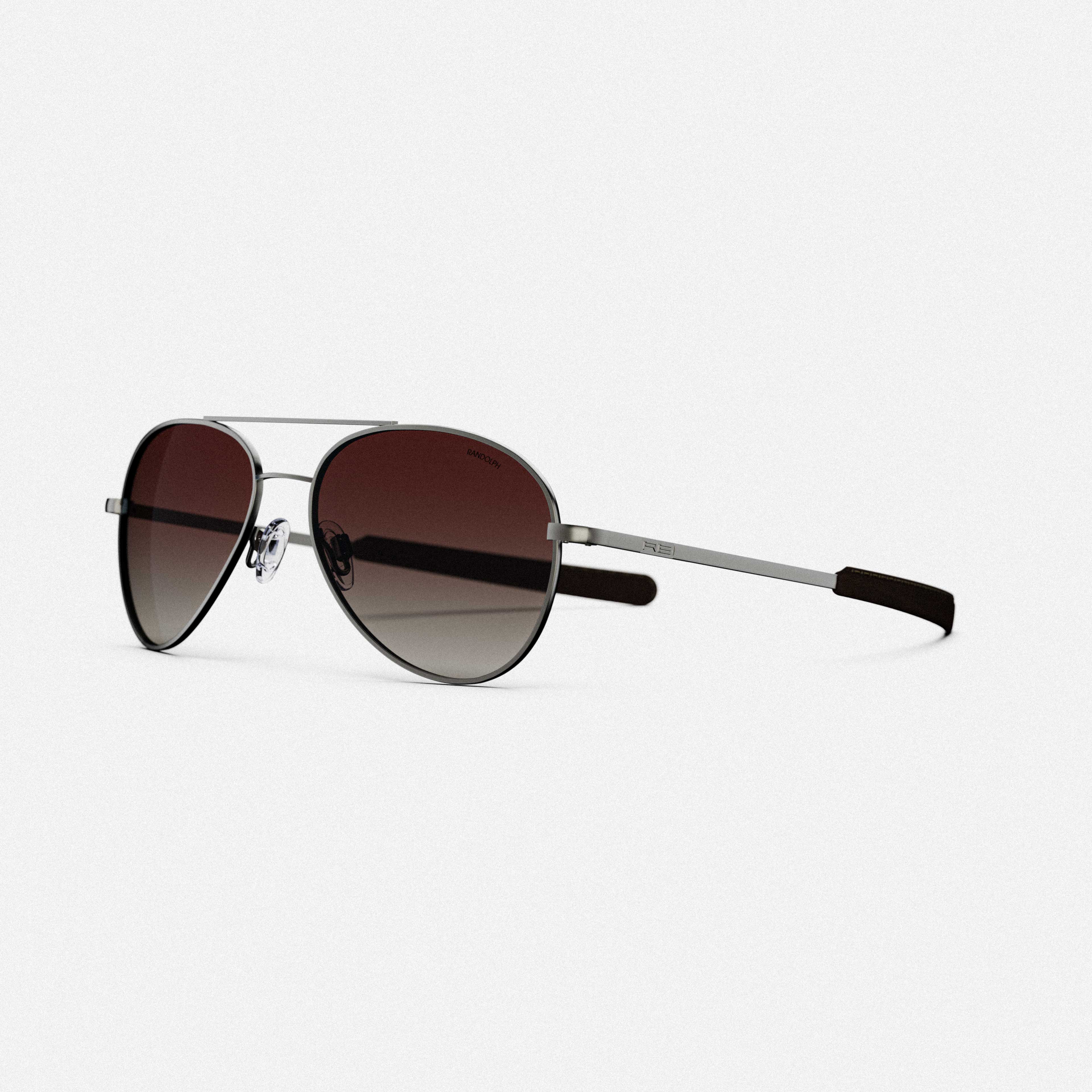 Randolph Sierra occhiali da sole satin gunmetal alpenglow 57mm