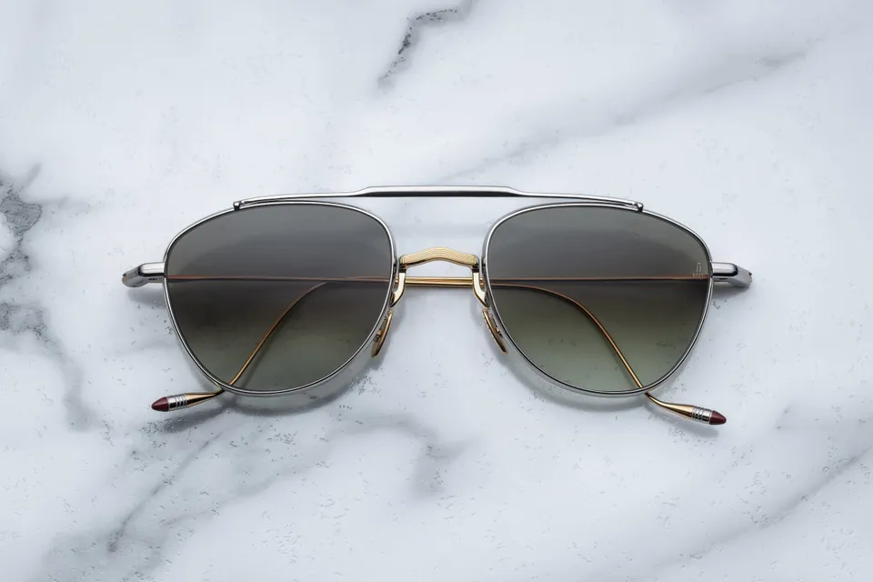 Jacques Marie Mage Flynn occhiali da sole 12S-Electrum rotondi