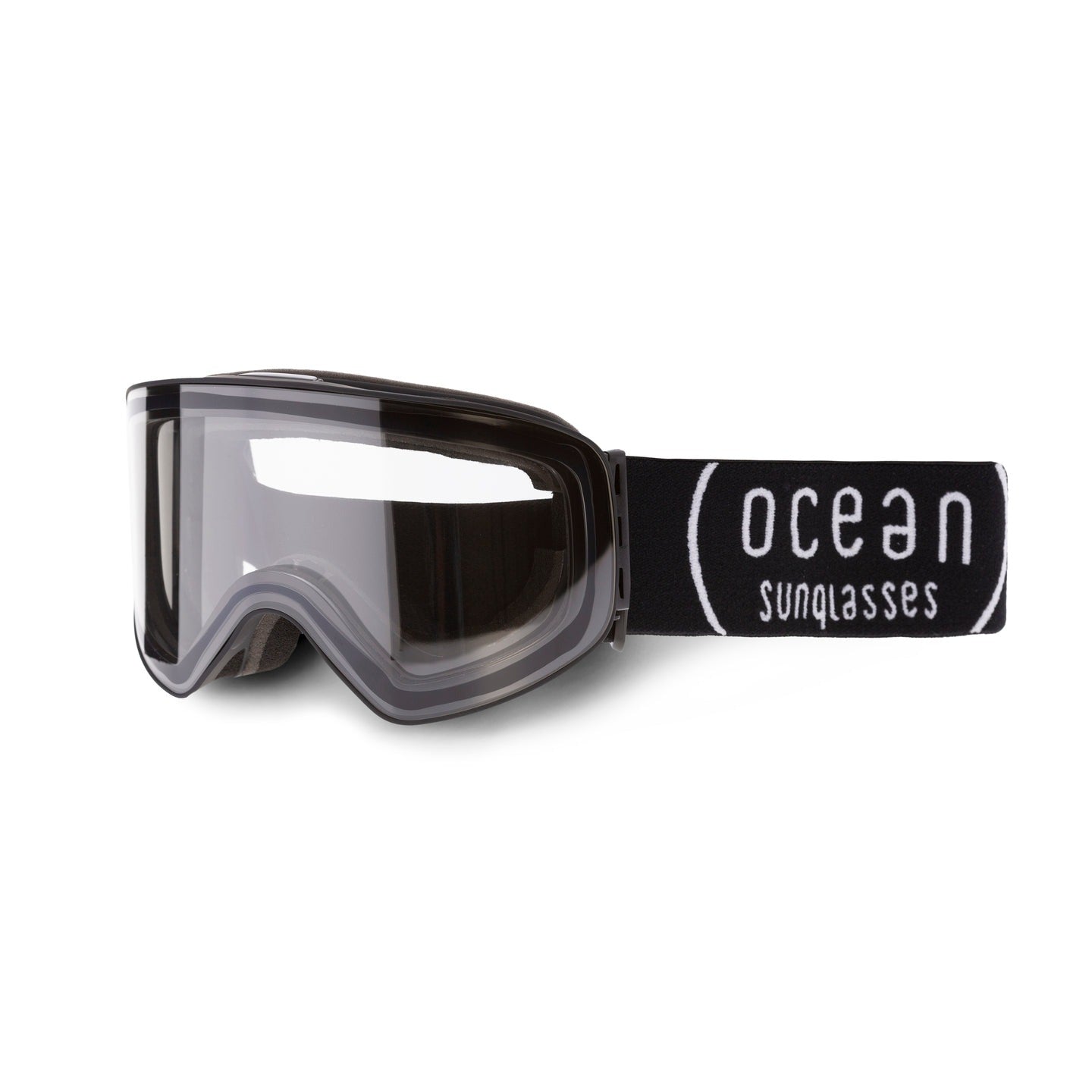 Ocean Eira maschera sci nero fumo antiappannante