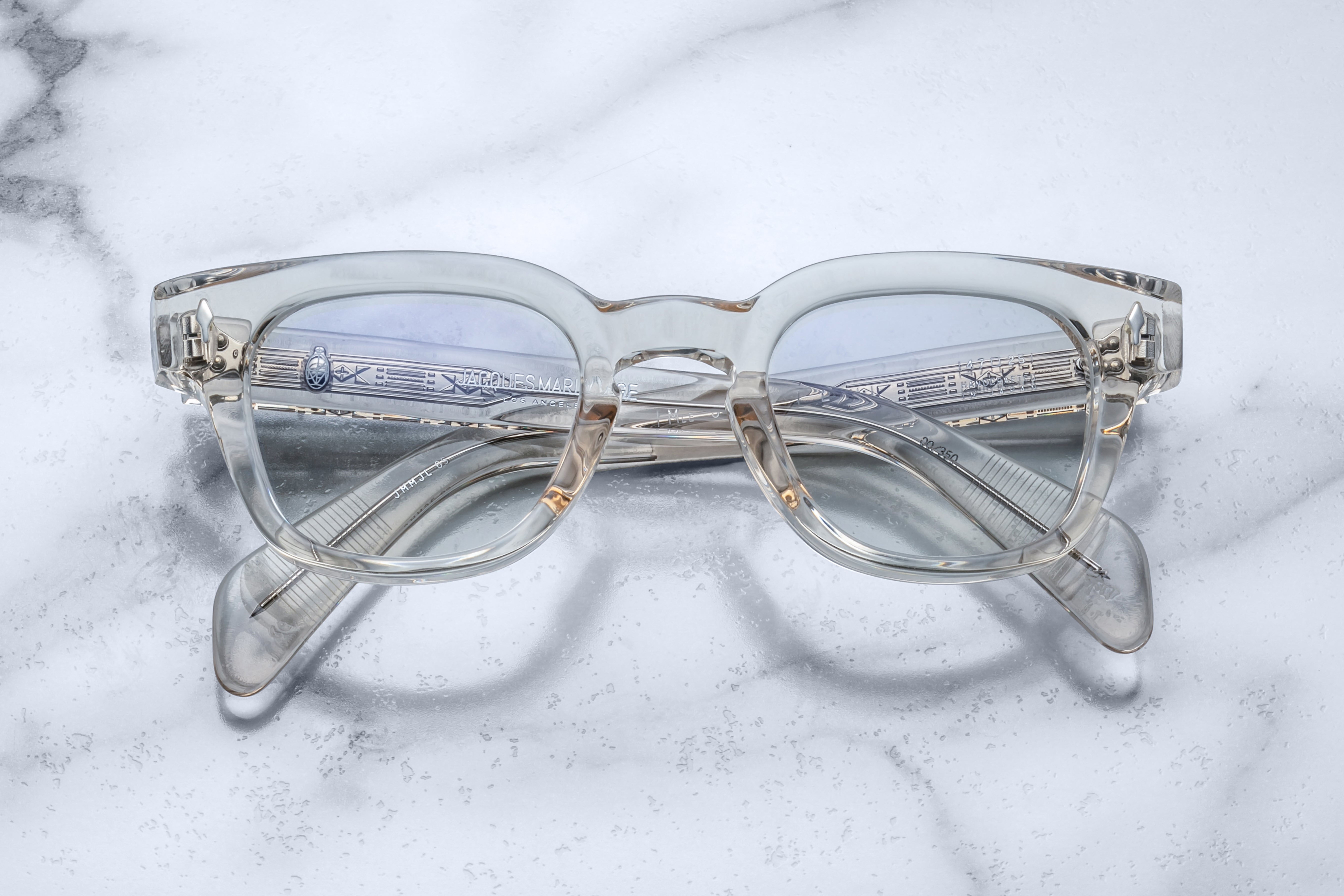 Jacques Marie Mage Julien occhiali da vista H13 Honeycomb bronze