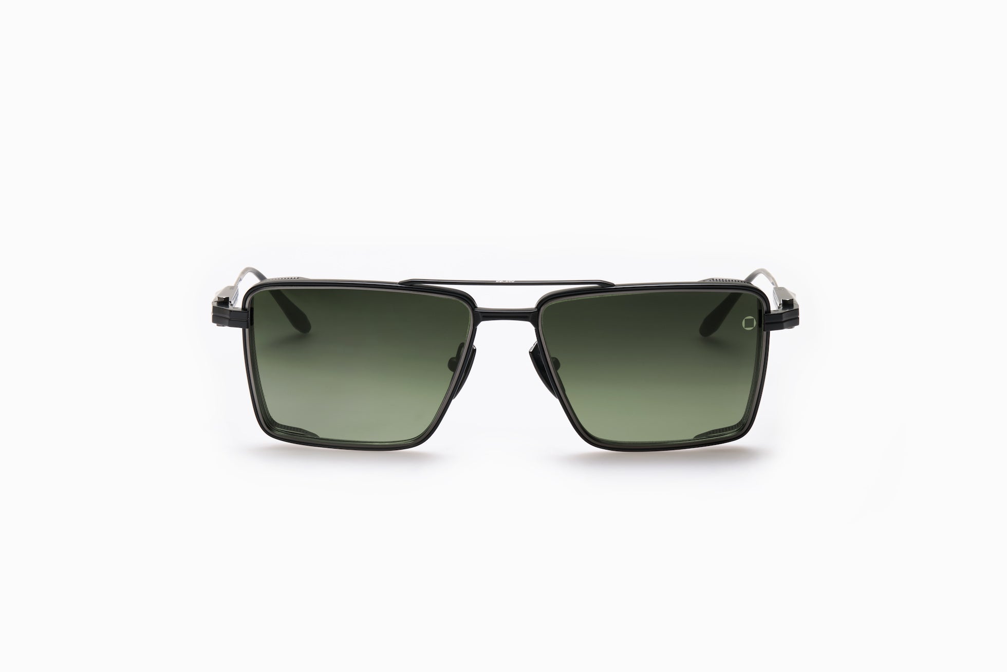 Akoni Sprint-A occhiali da sole Matte Black 55 titanio