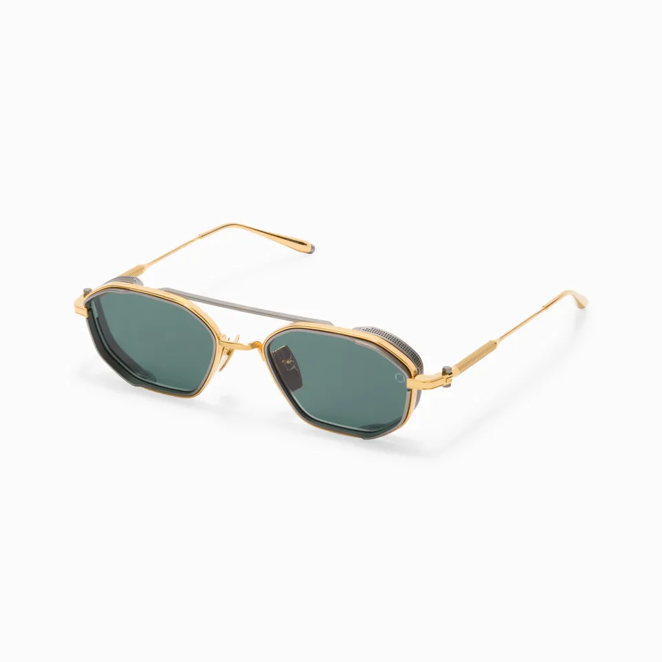 Akoni Optima Eris-Two occhiali da sole oro 18kt