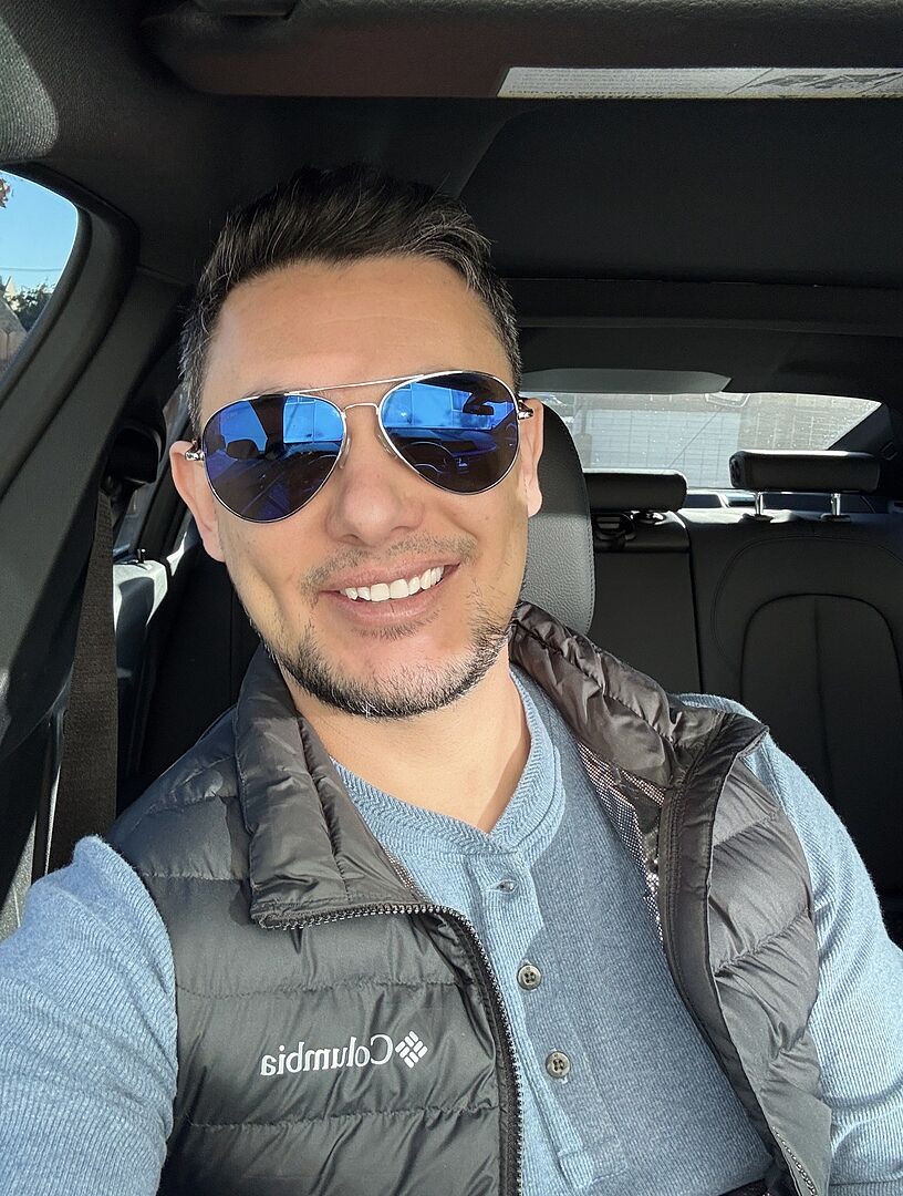 Randolph Concorde Gunmetal Atlantic Blue occhiali da sole polarizzati