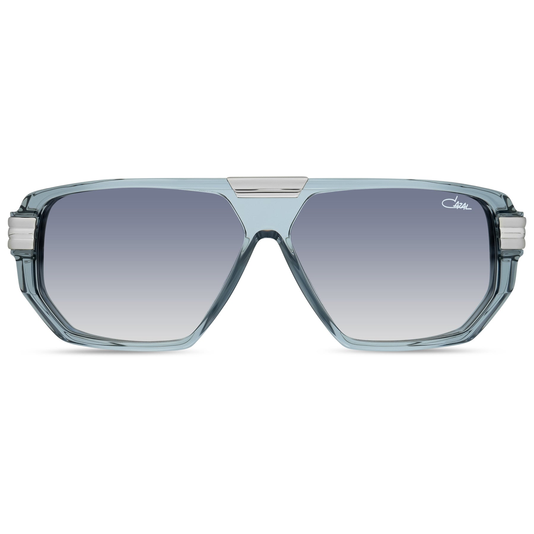Cazal 8500s MOD 8045 occhiali da sole grigio argento uomo